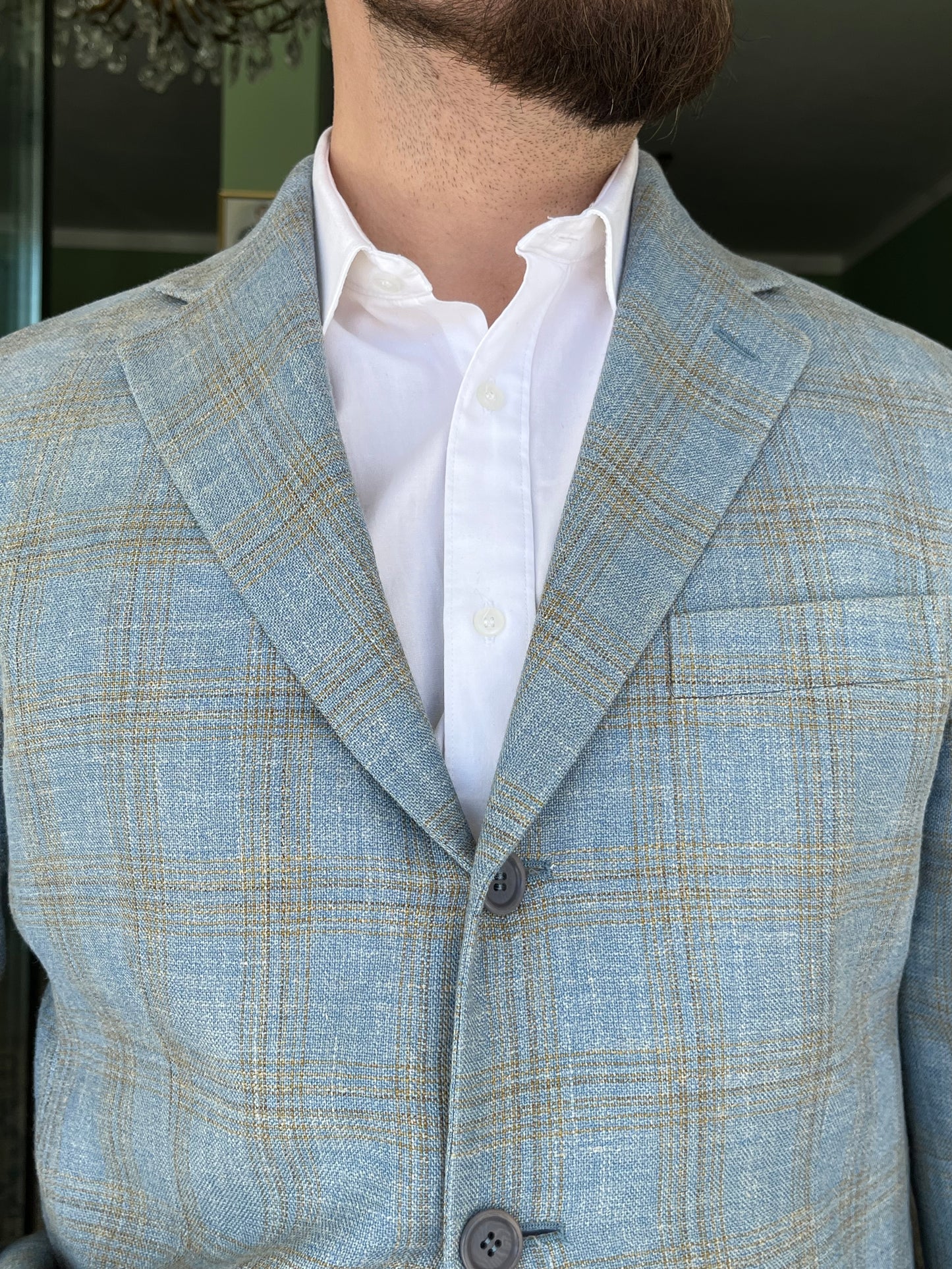 Giacca Boggi anni '90 in seta lino lana tg. 50