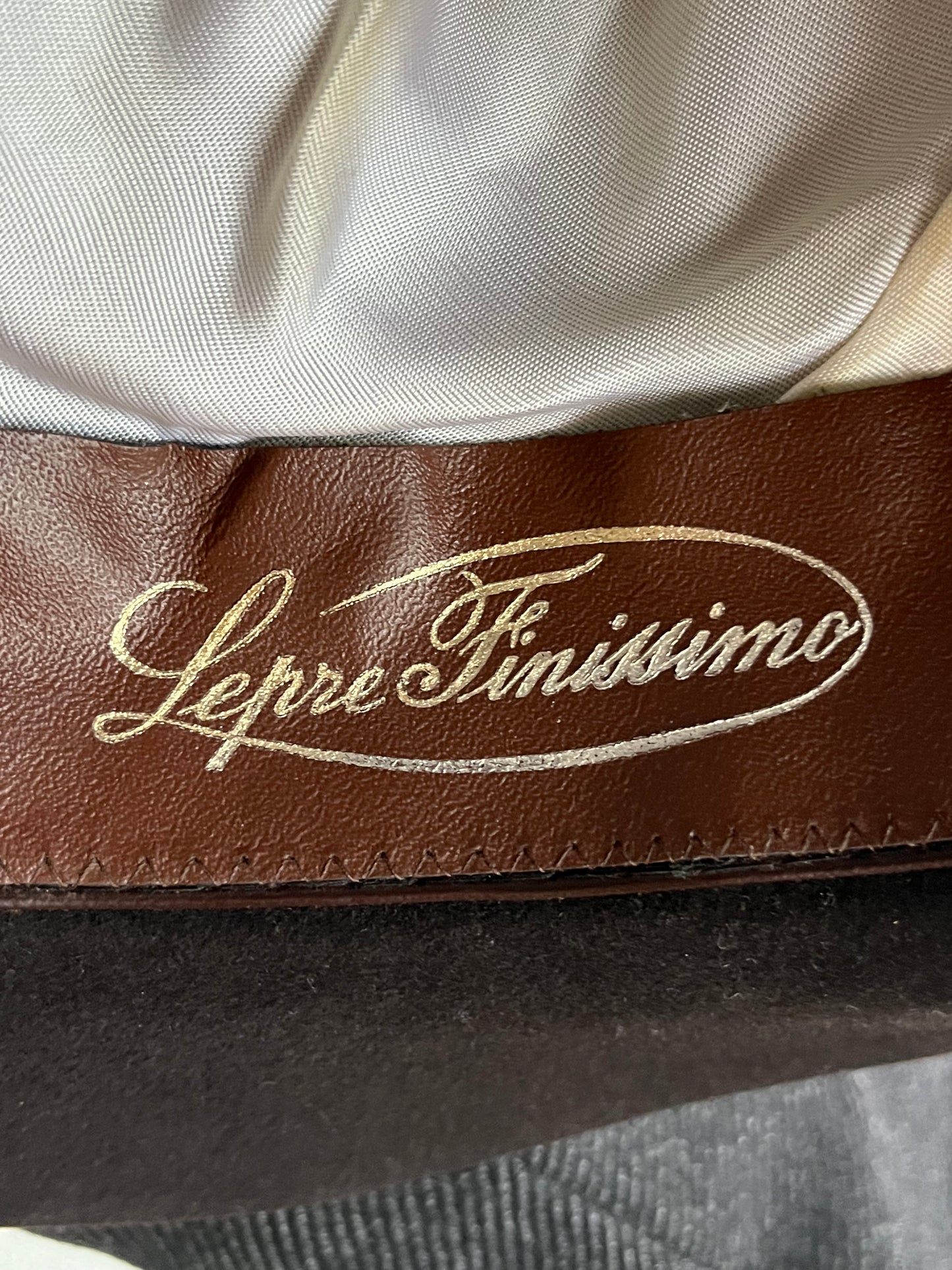 Cappello Barbisio anni ‘60 lepre tg. 59-60