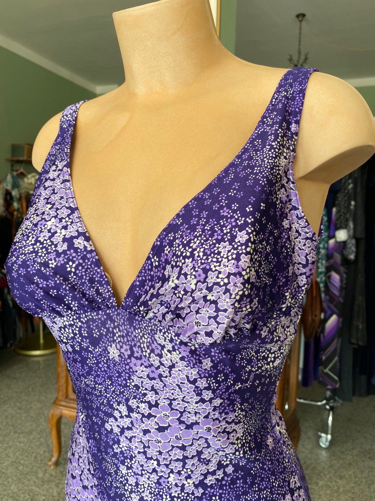 Costume da bagno anni ‘70 violetta - TG. 44