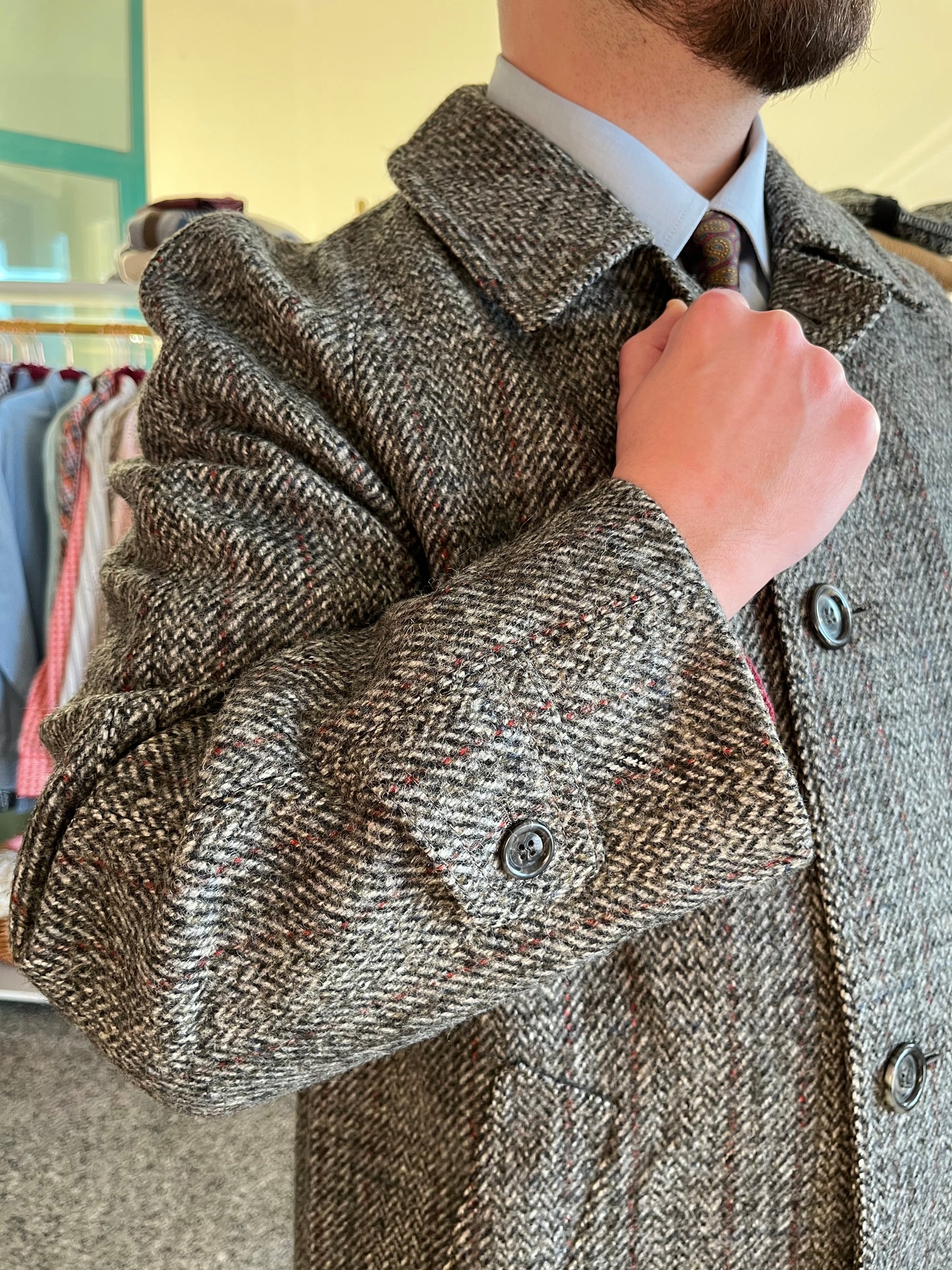 Cappotto lana anni '80 tg. 50-52