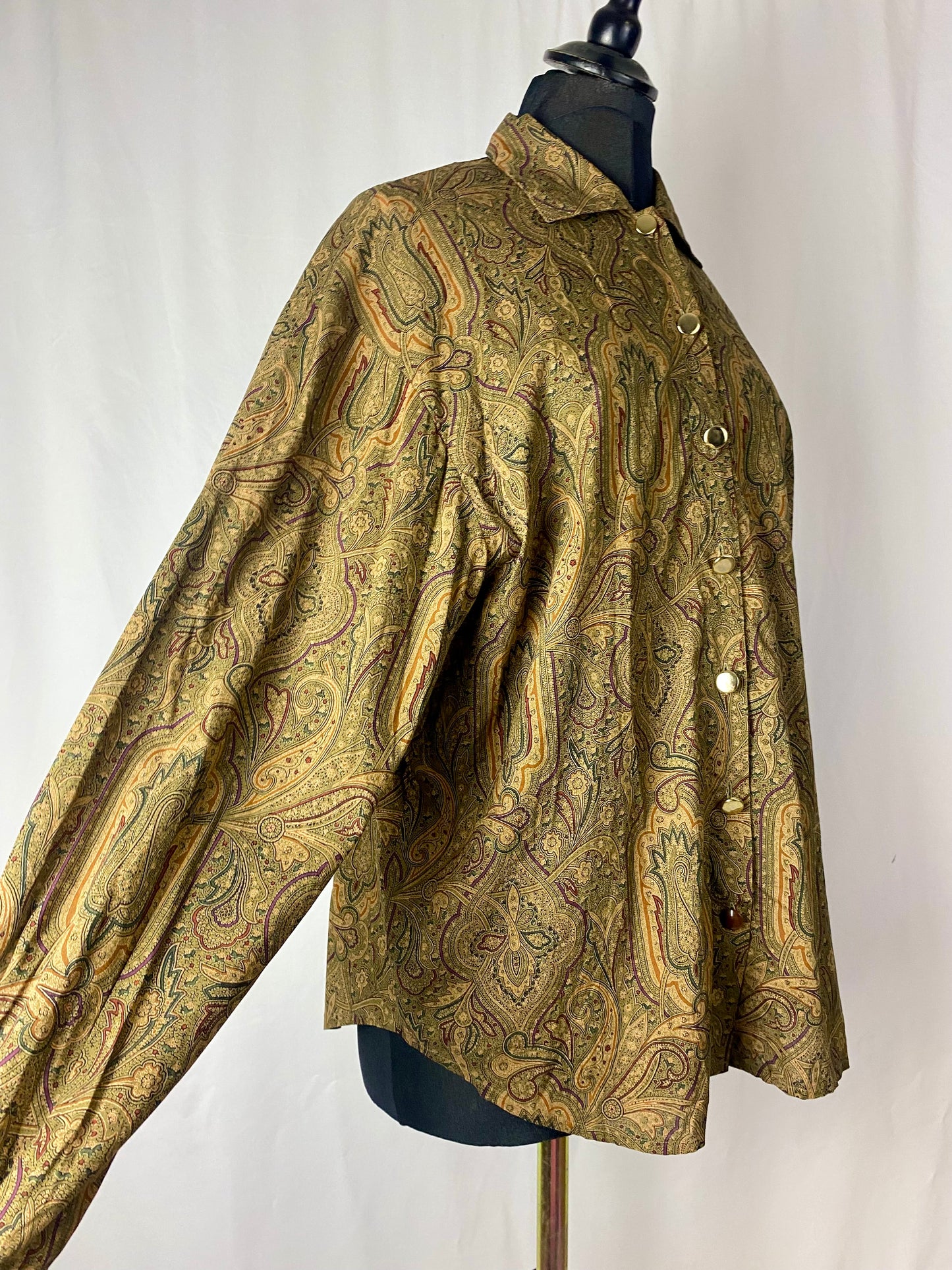 Camicia fantasia paisley - TG. 46/48/50