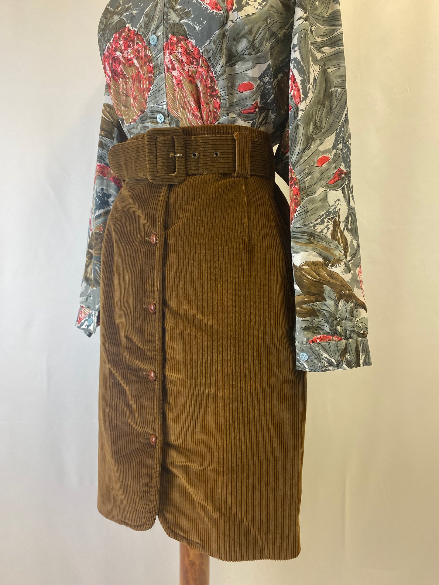 Gonna in velluto a coste - TG. 44/46