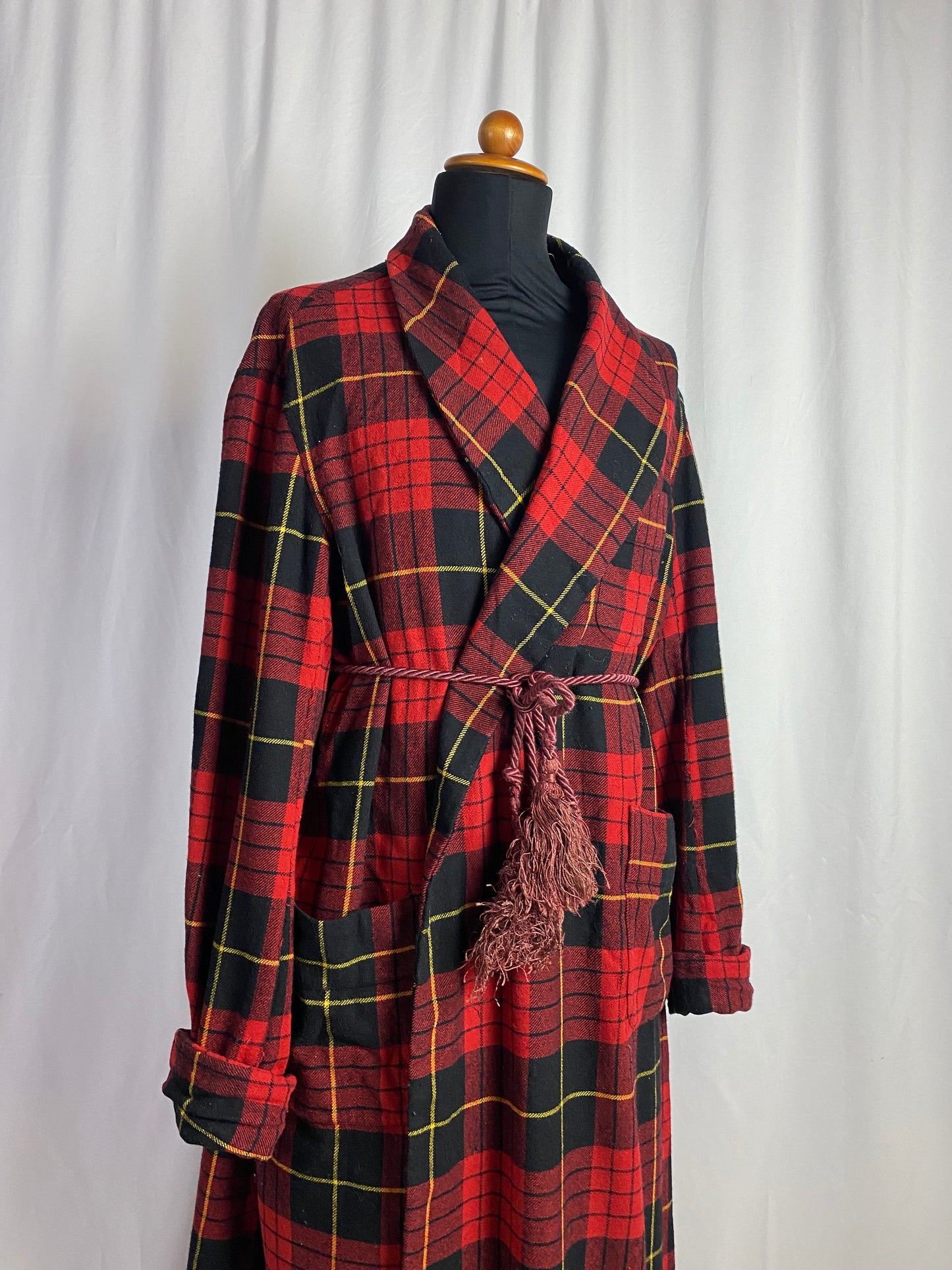Vestaglia da camera tartan taglia M-L