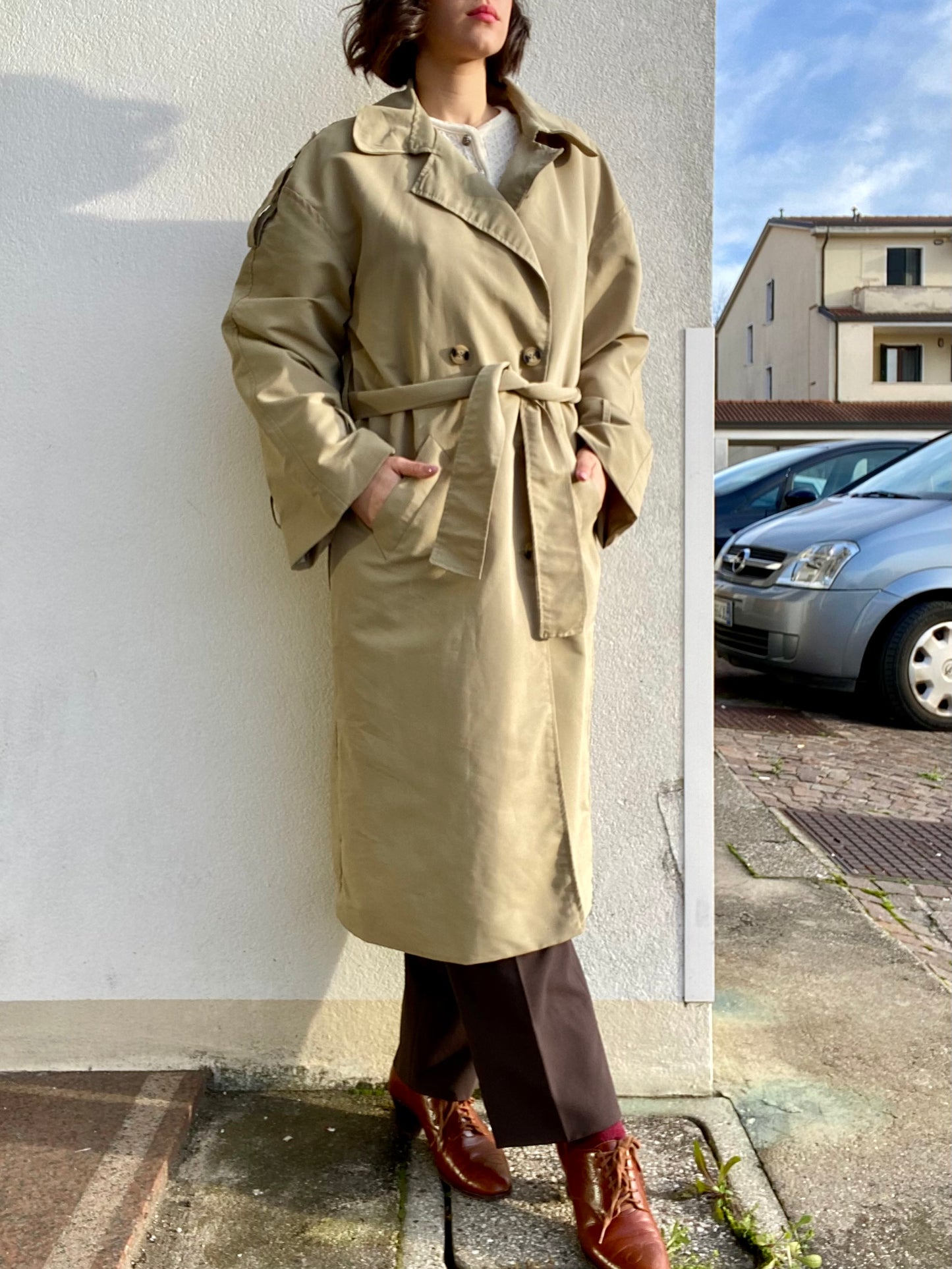 Trench doppiopetto - TG. 44/46