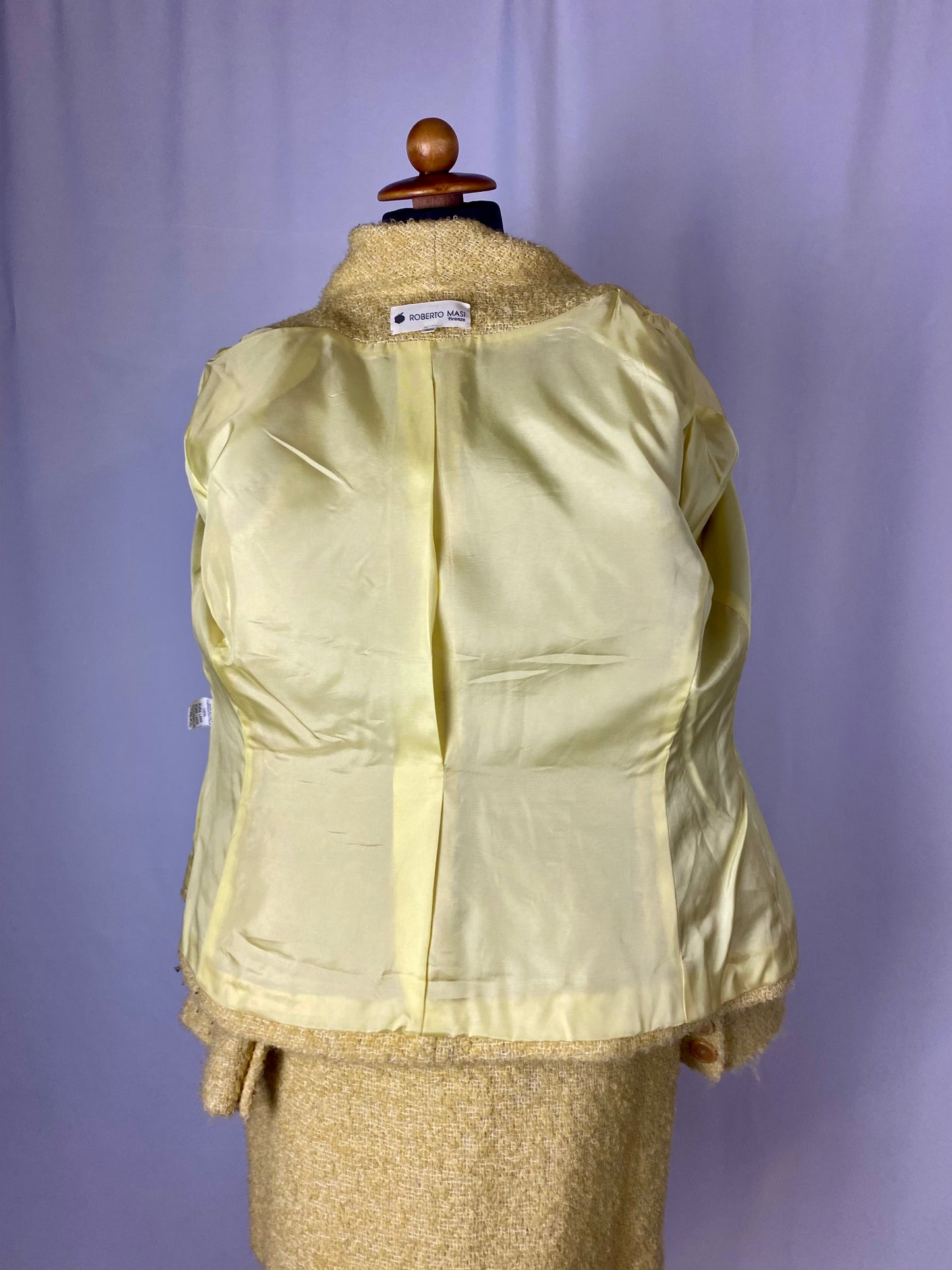 Tailleur in bouclé di lana - TG. 38/40