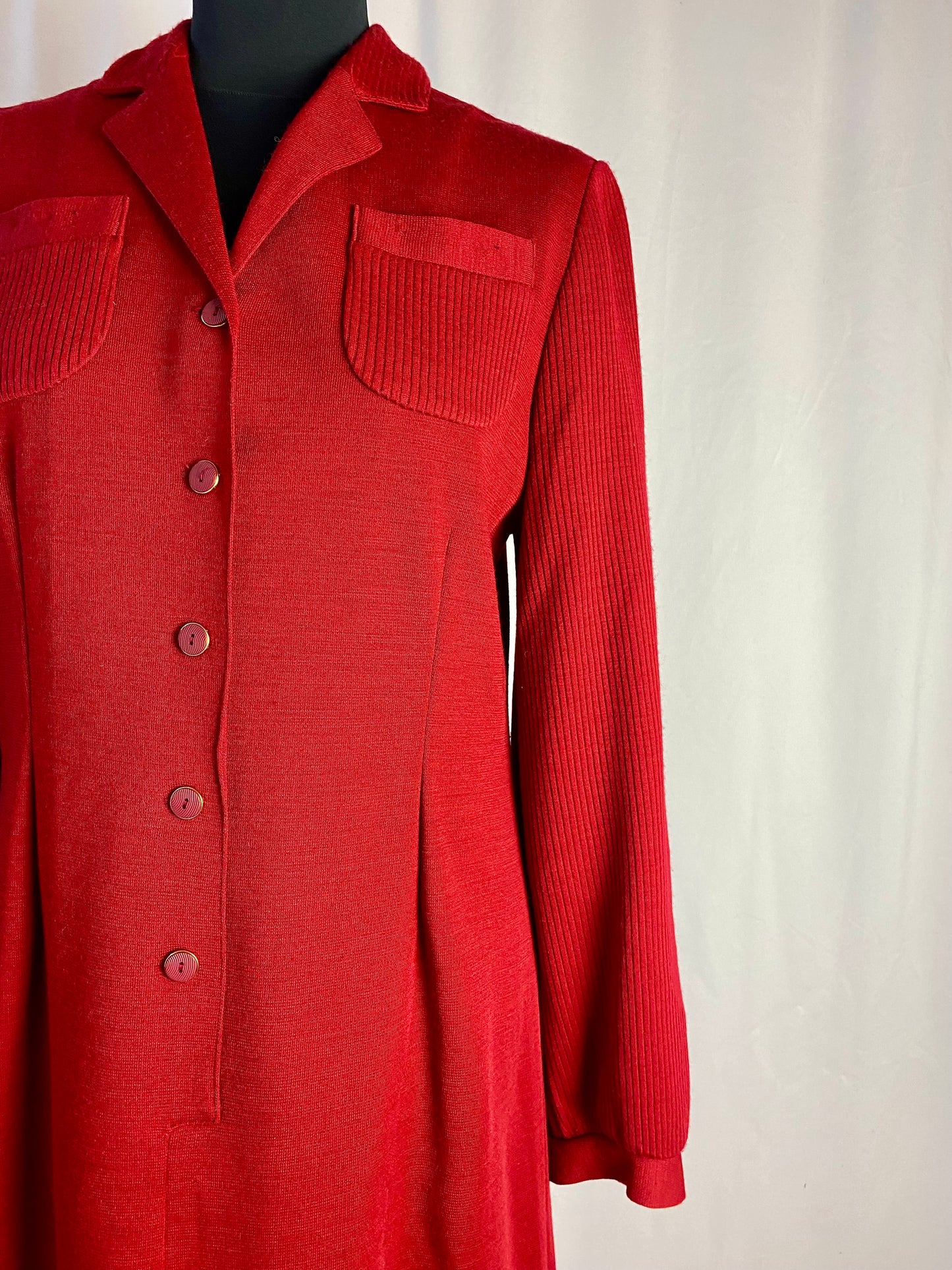 Abito rosso anni ‘70 - TG.42/44