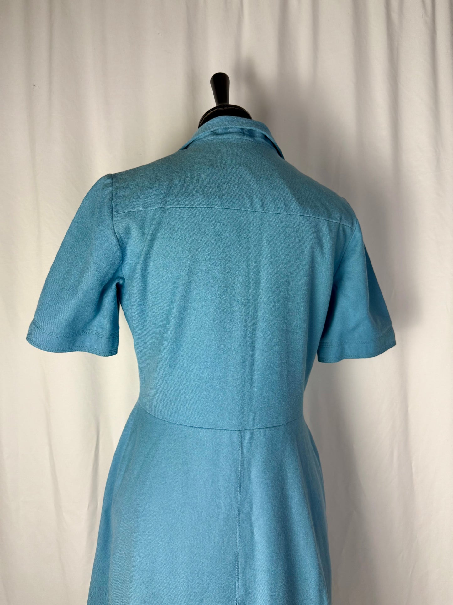 Chemisier azzurro in lana anni ‘60 - TG. 40/42