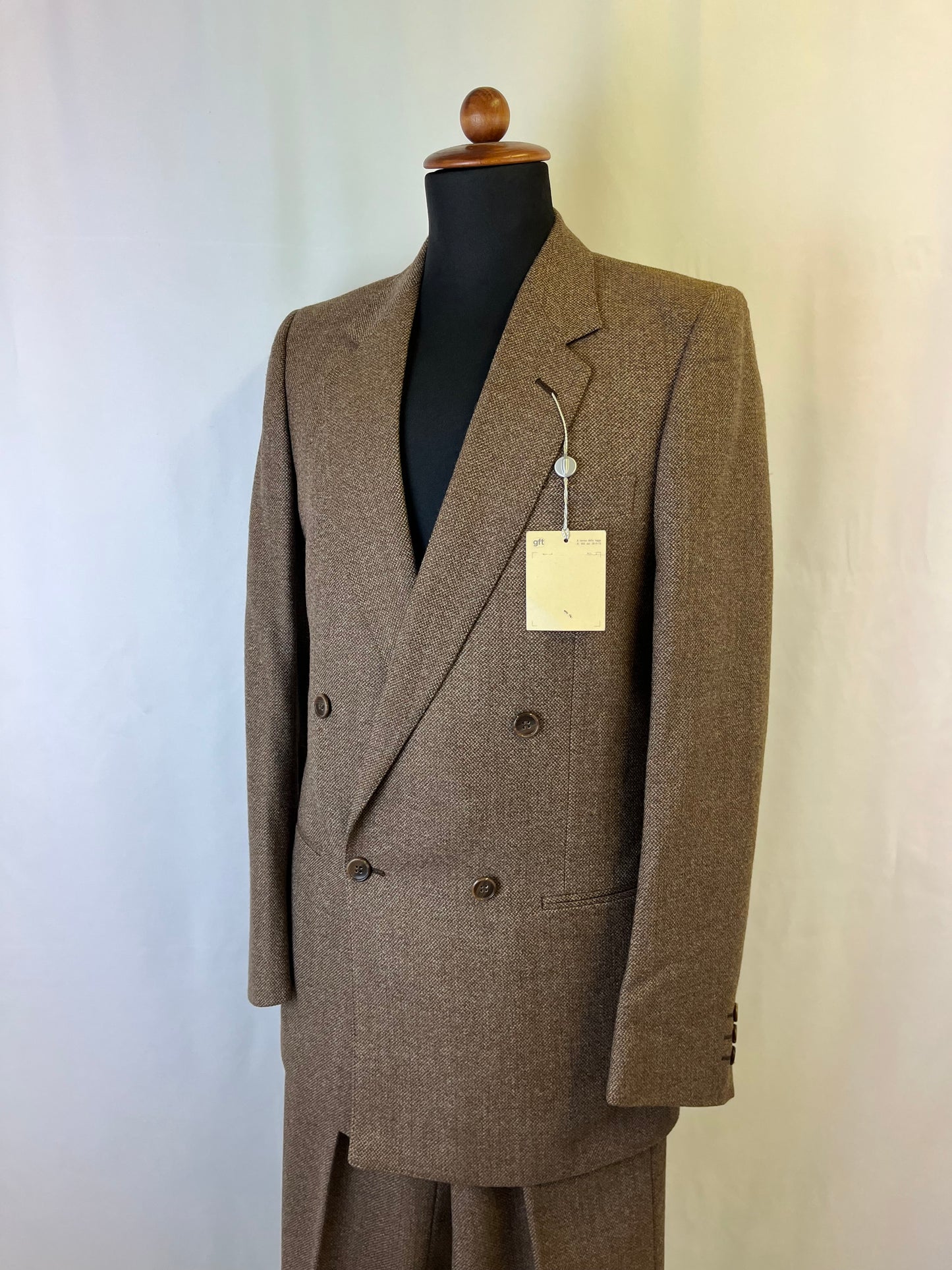 Completo anni '80 tweed tg.44