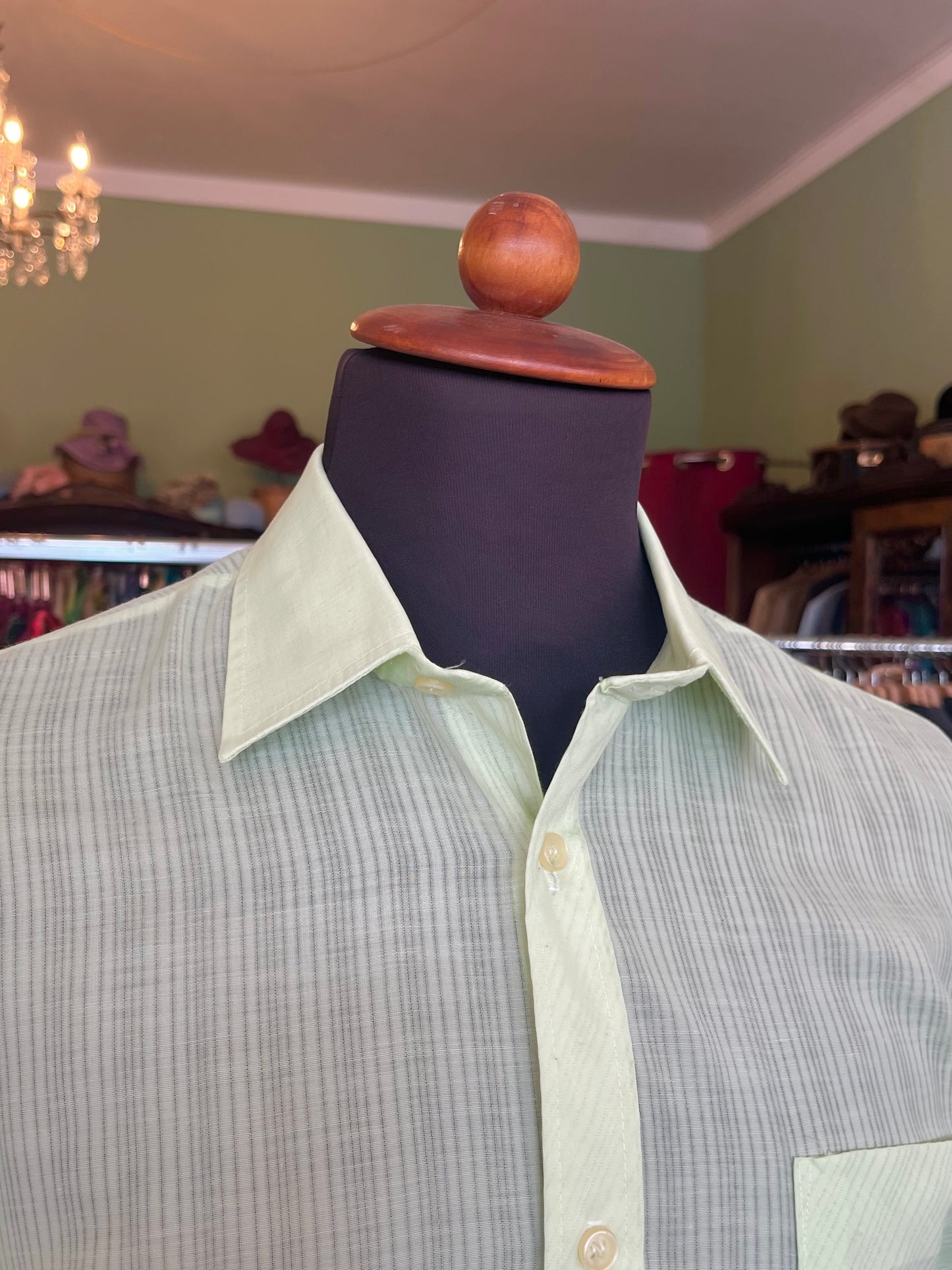 Camicia anni ‘70 a maniche corte S-M