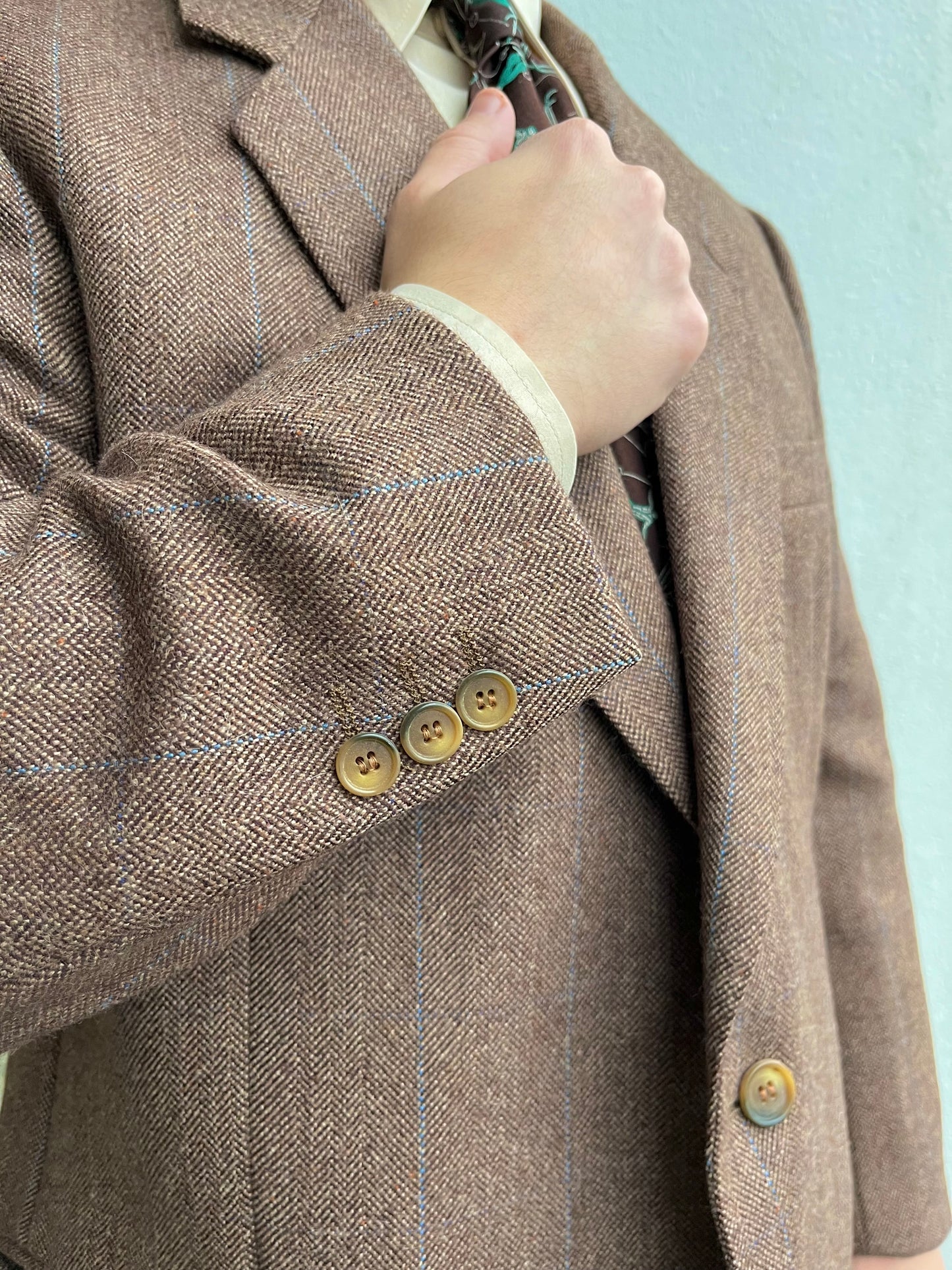 Giacca tweed anni ‘80 tg. 54