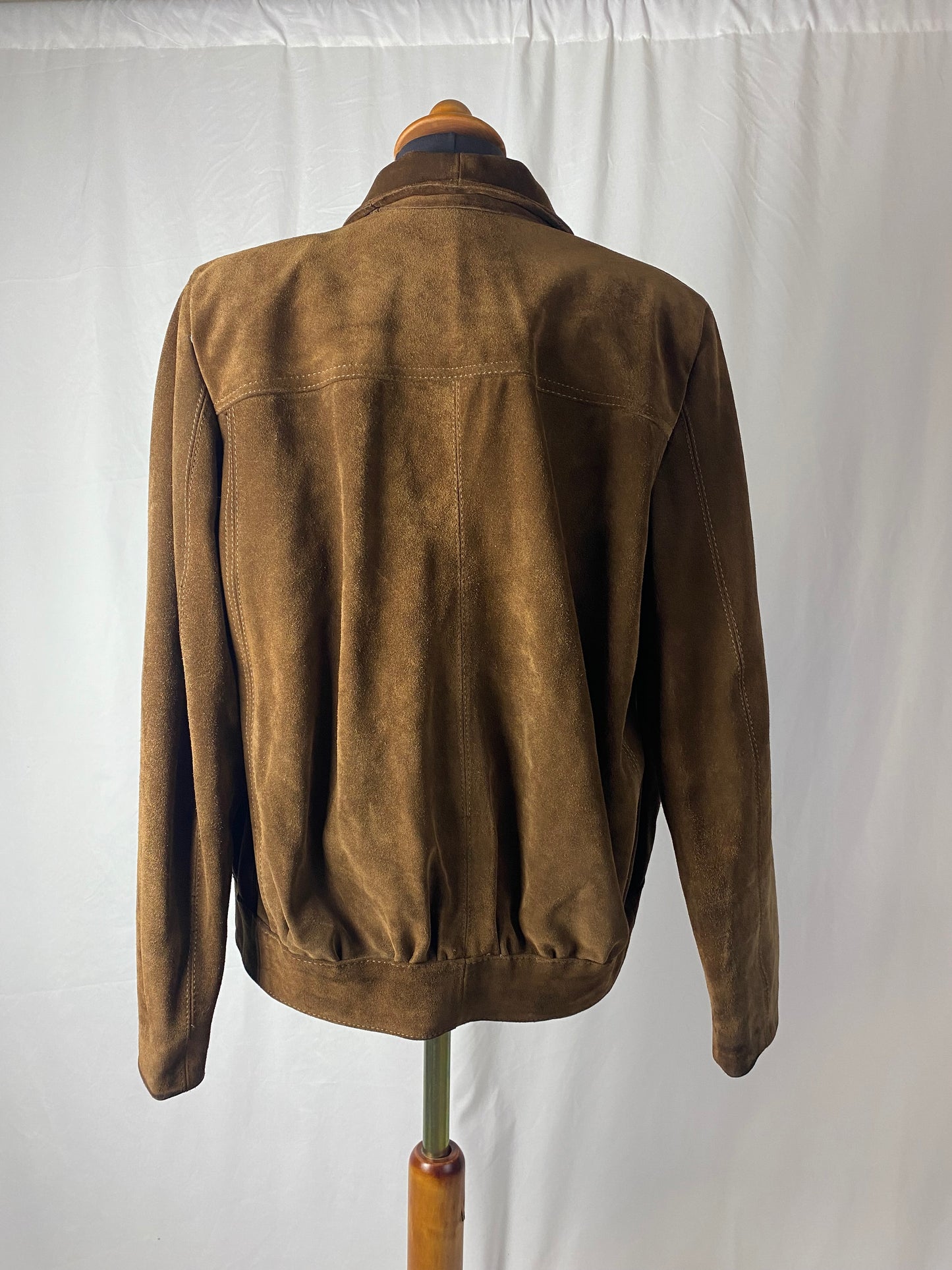 Giacca in camoscio anni ‘80 - Taglia curvy