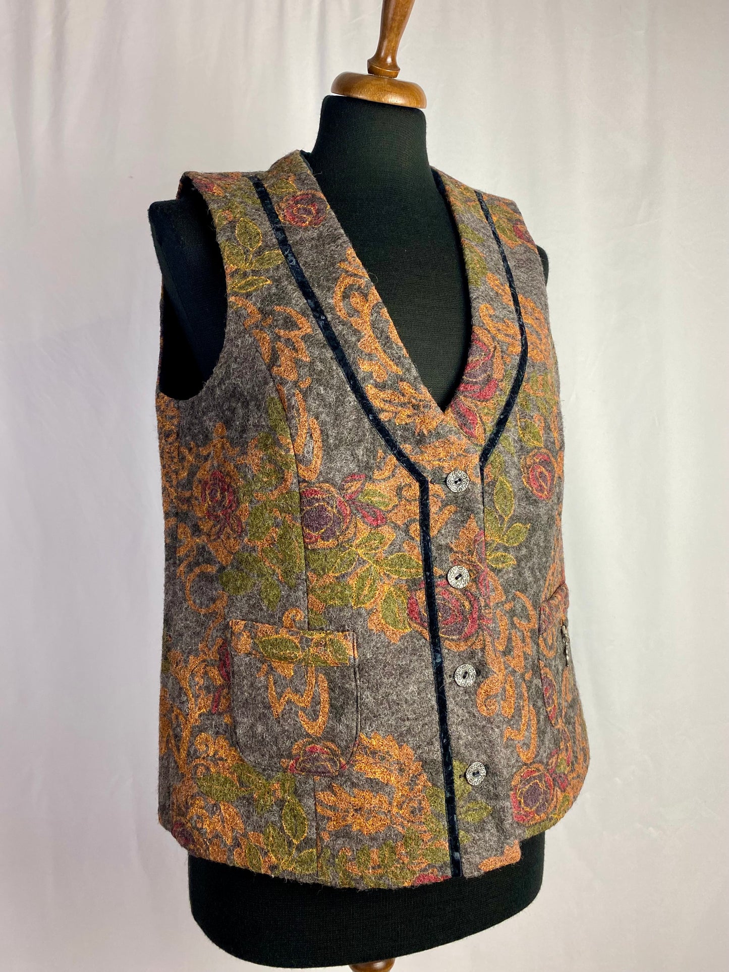 Gilet in lana cotta - TG. 44