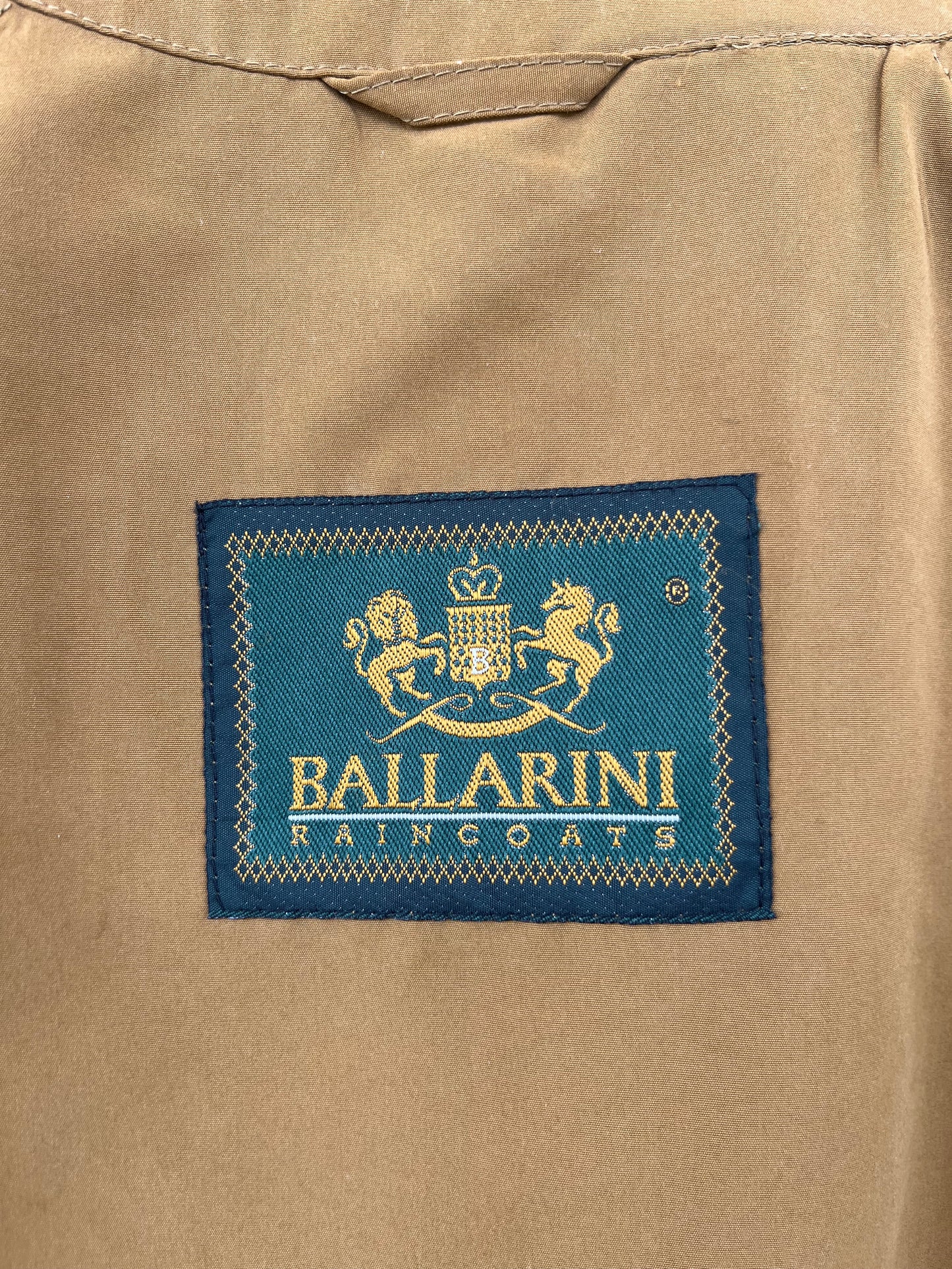 Trench Ballarini anni ‘90 tg. 52-54-56