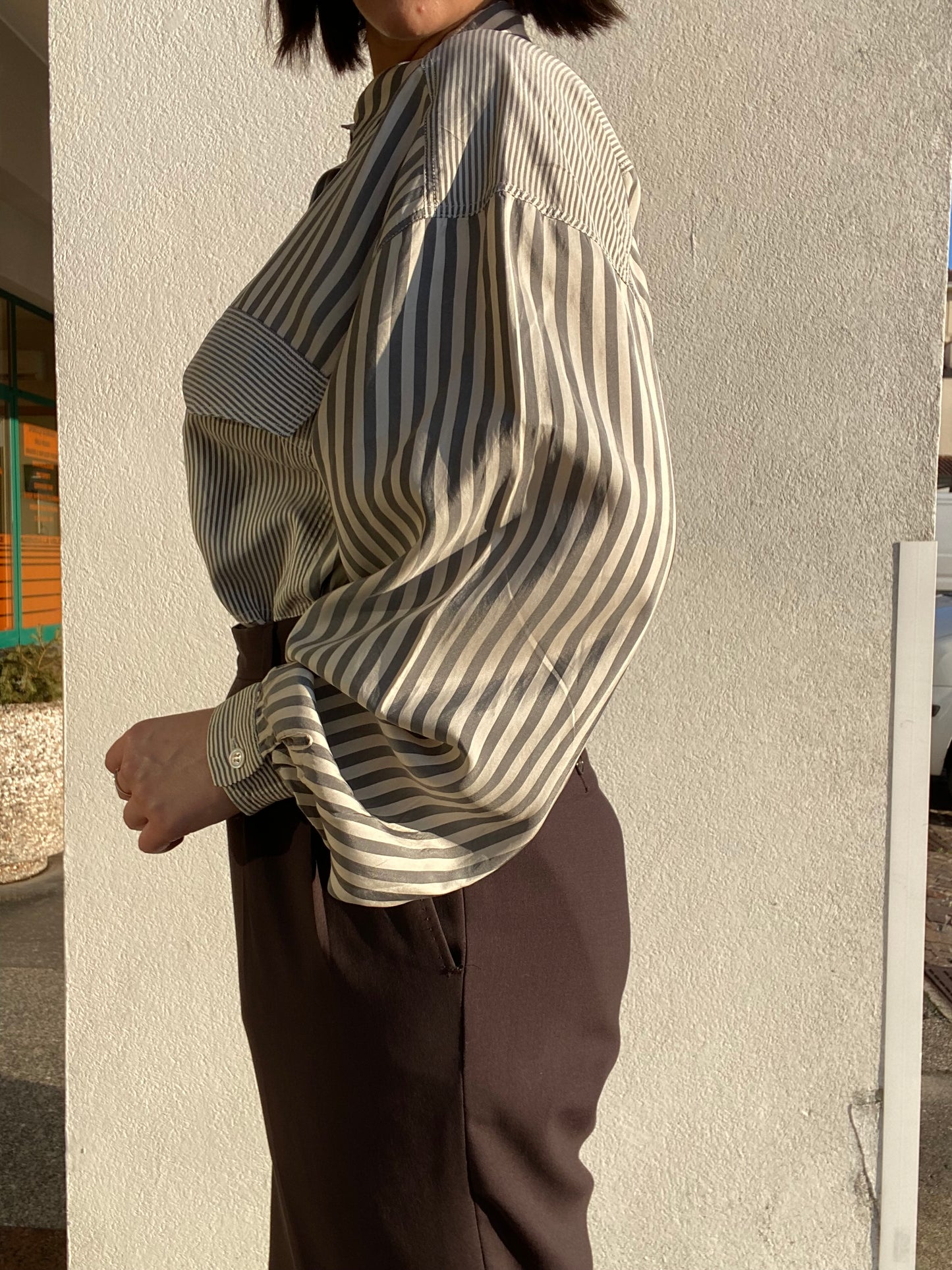 Camicia 100% seta - TG. U