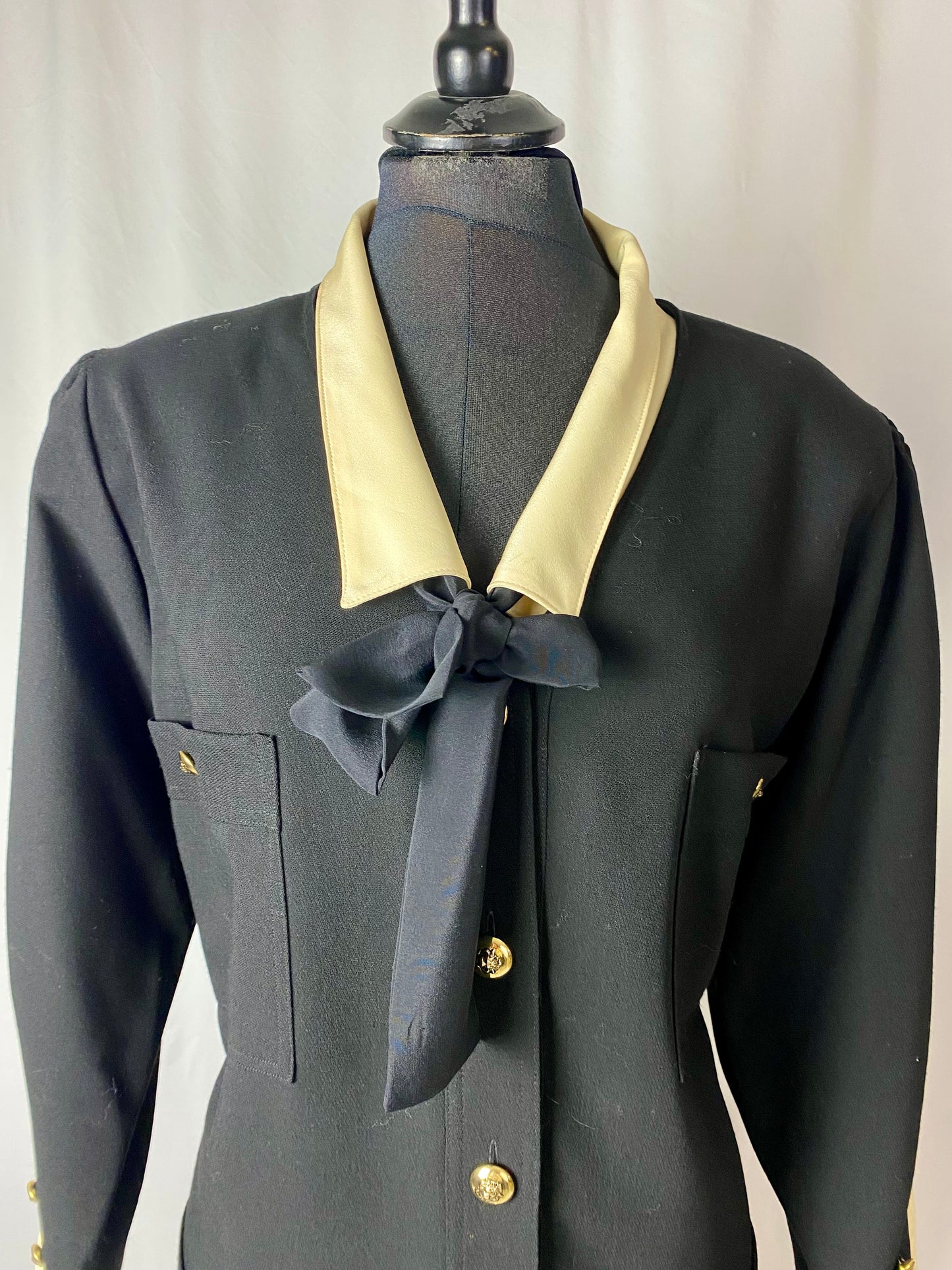 Abito in crepe di lana - TG. 46 circa