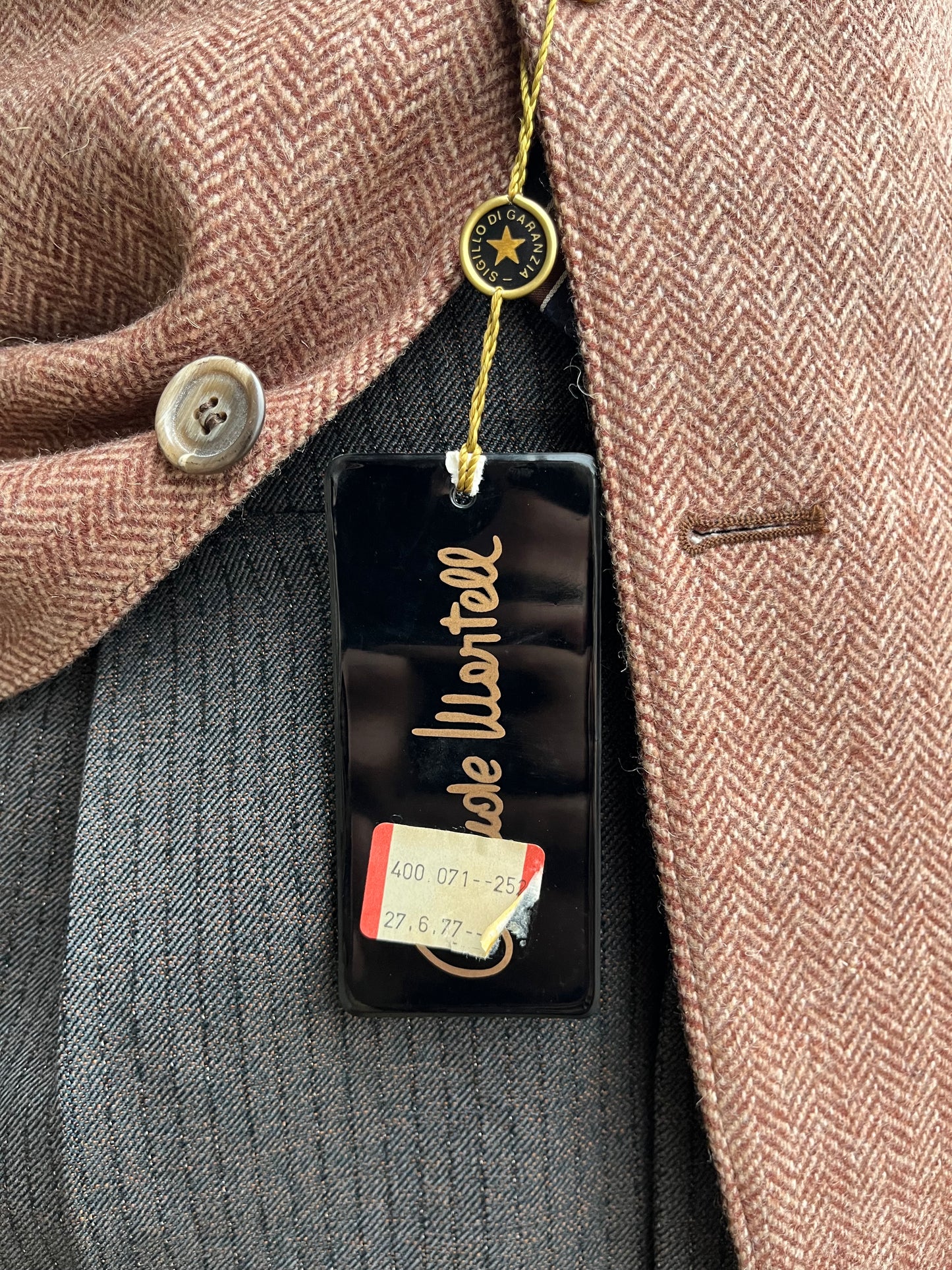 Giacca in tweed anni ‘70 tg. 48