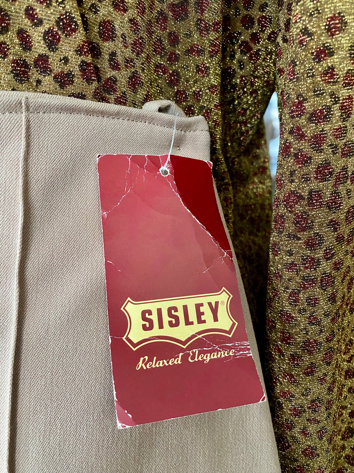 Pantaloni Sisley nuovi fondo di magazzino - TG. 46