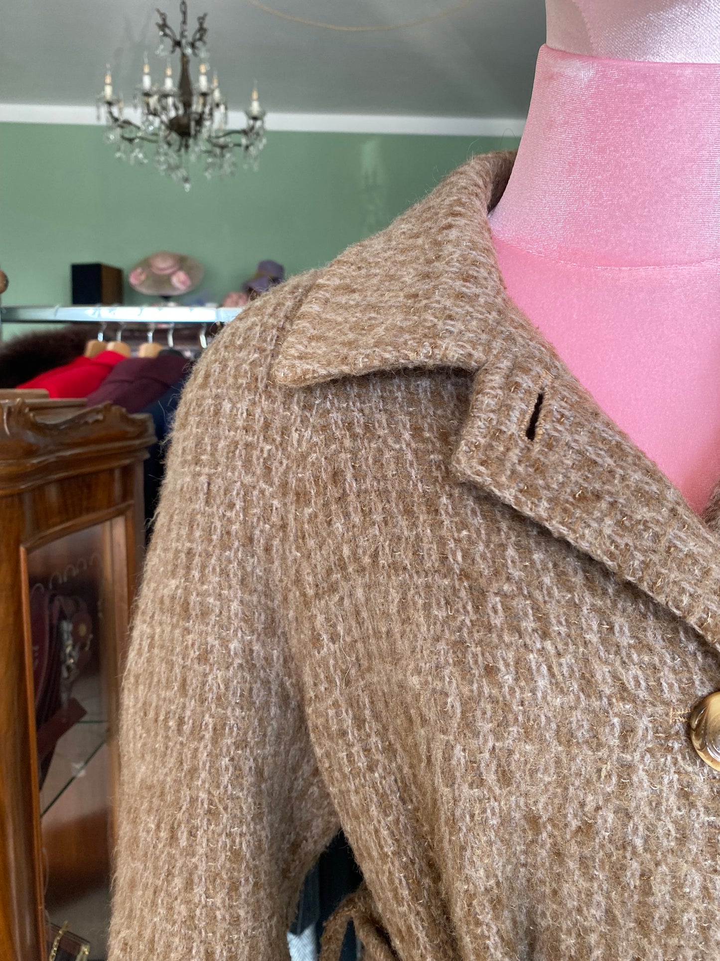 Cappotto anni ‘80 nocciola - TG. 40/42
