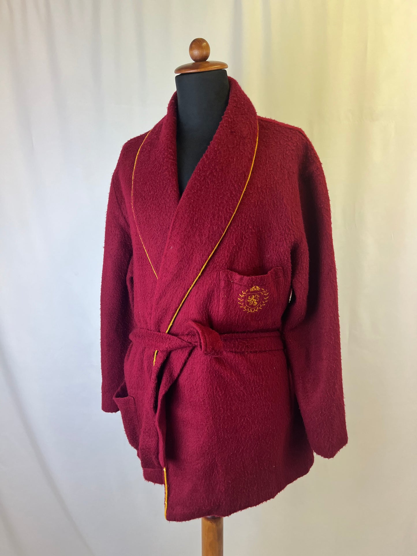 Giacca da camera borgogna XL-XXL