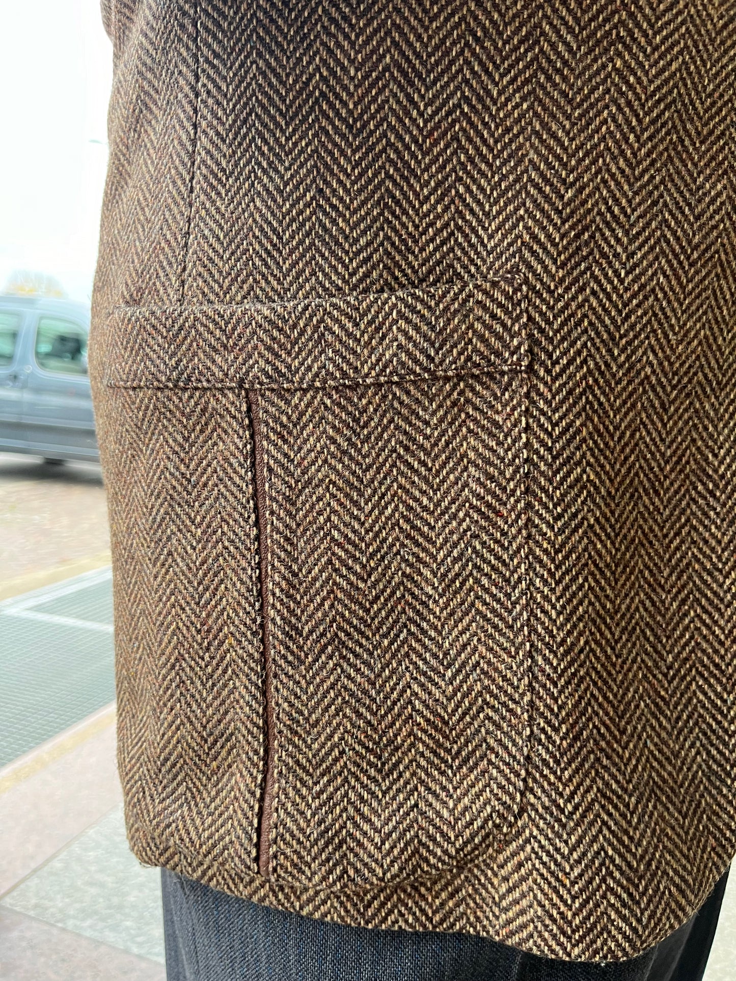 Giacca anni '70 in tweed tg. 46-48