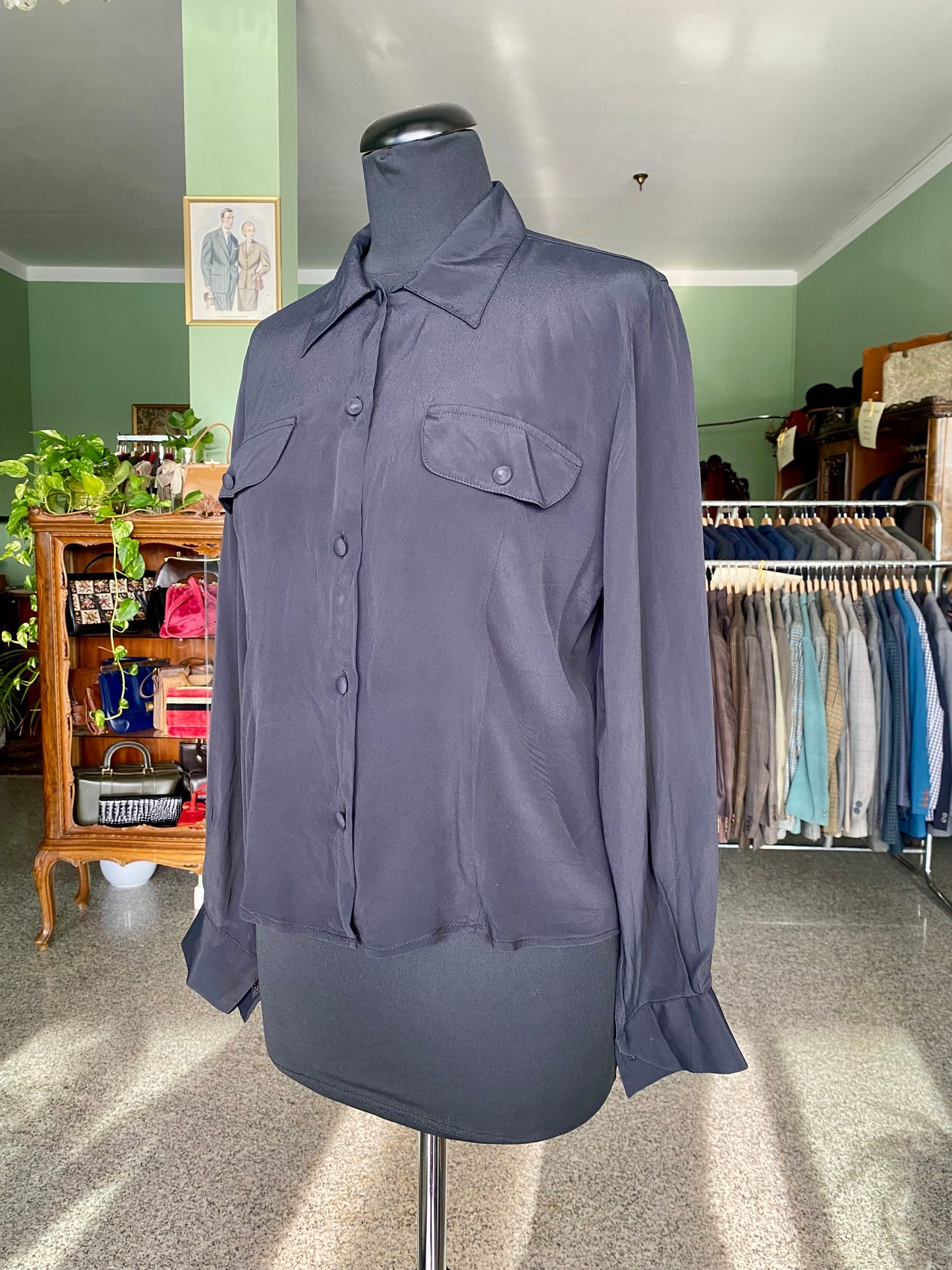 Camicia in 100% seta - TG. 42