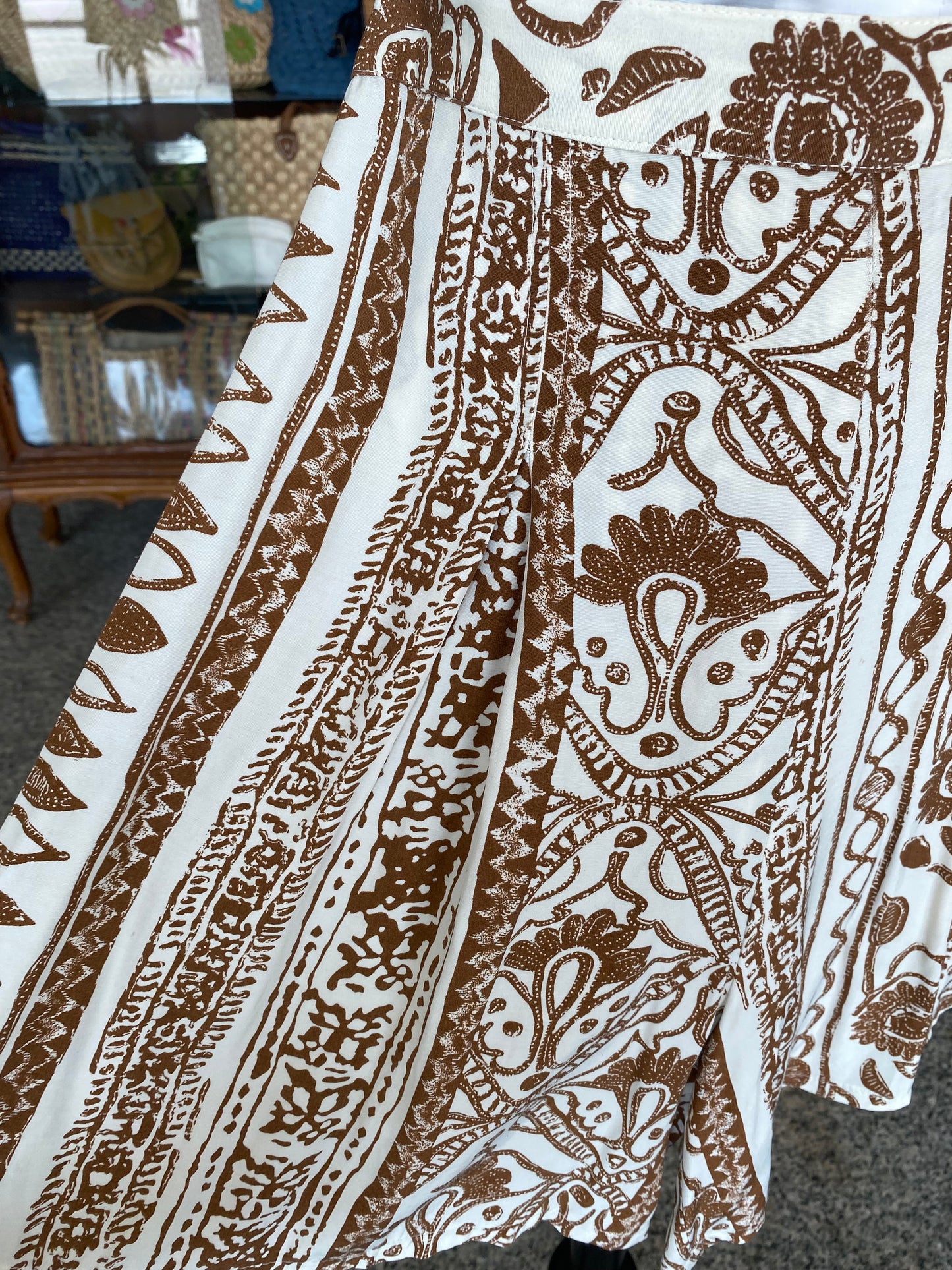 Pantaloncini con stampa etnica - TG. 40