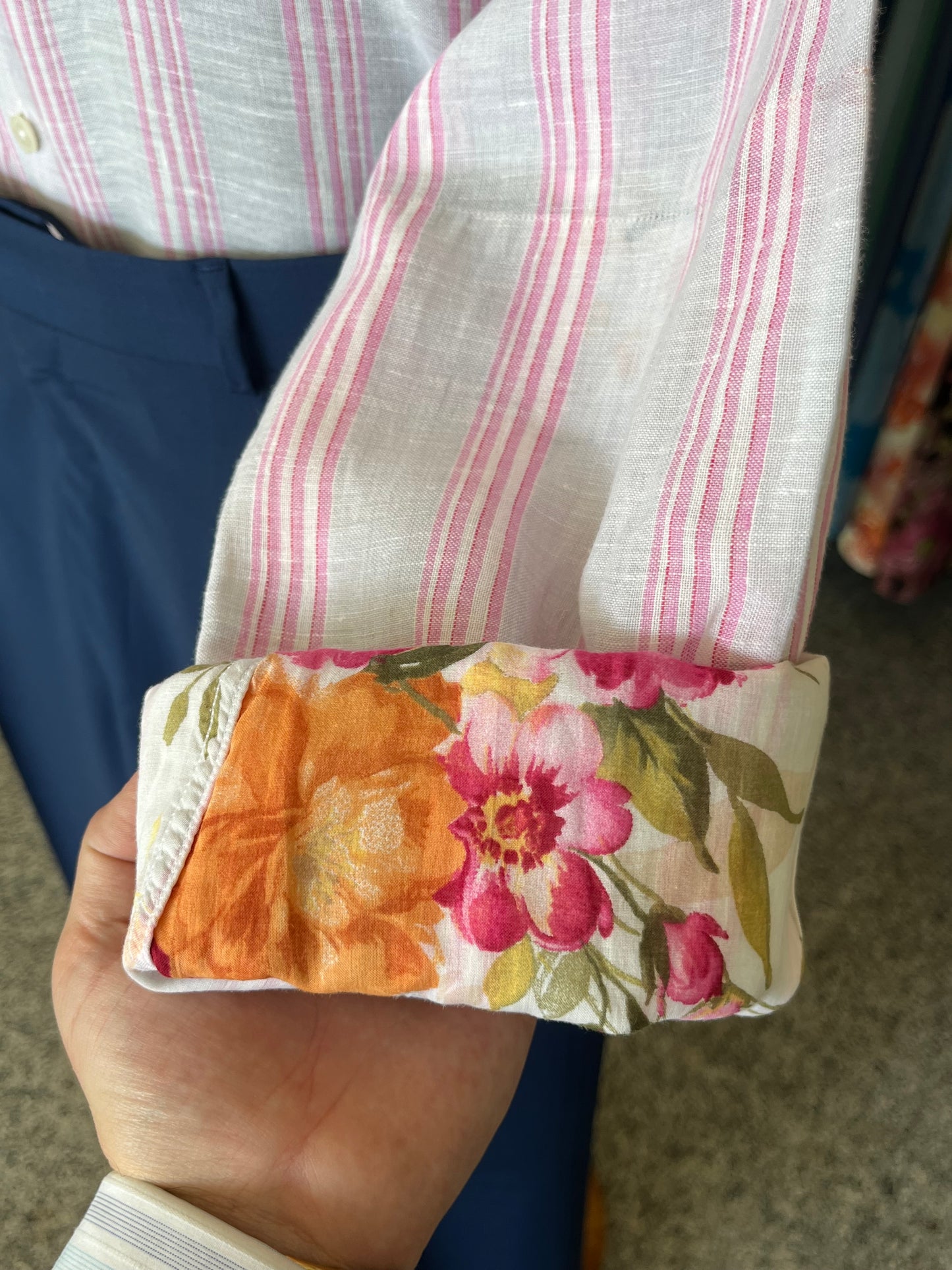 Camicia puro lino tg. S-M