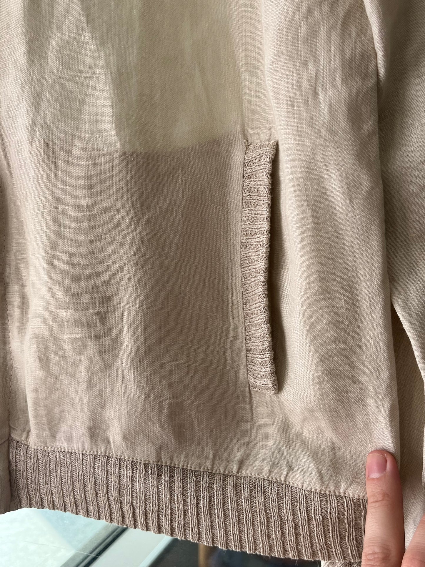 Giubbino anni ‘90 in puro lino