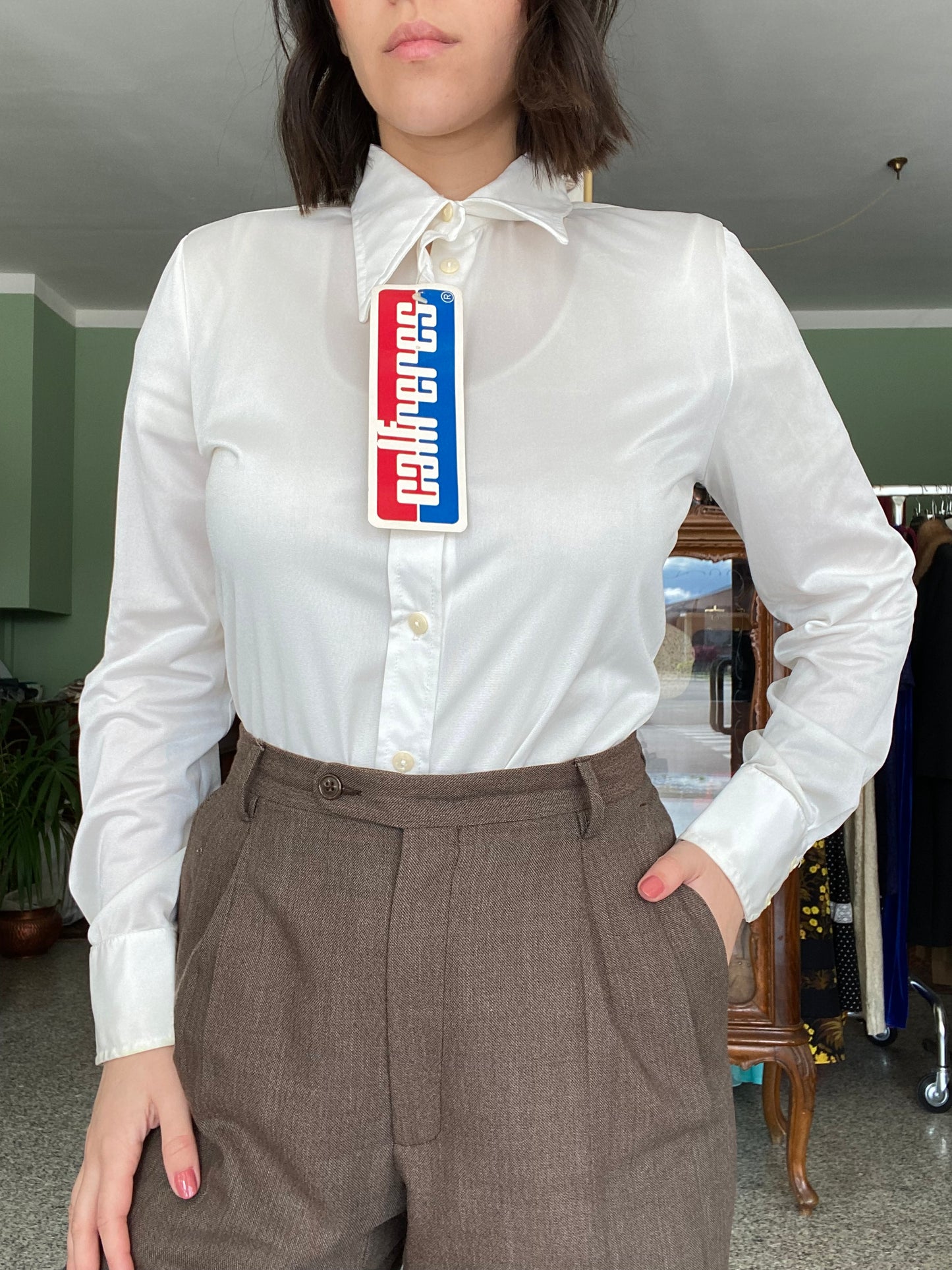 Camicia bianca anni ‘70 - TG. 40/42