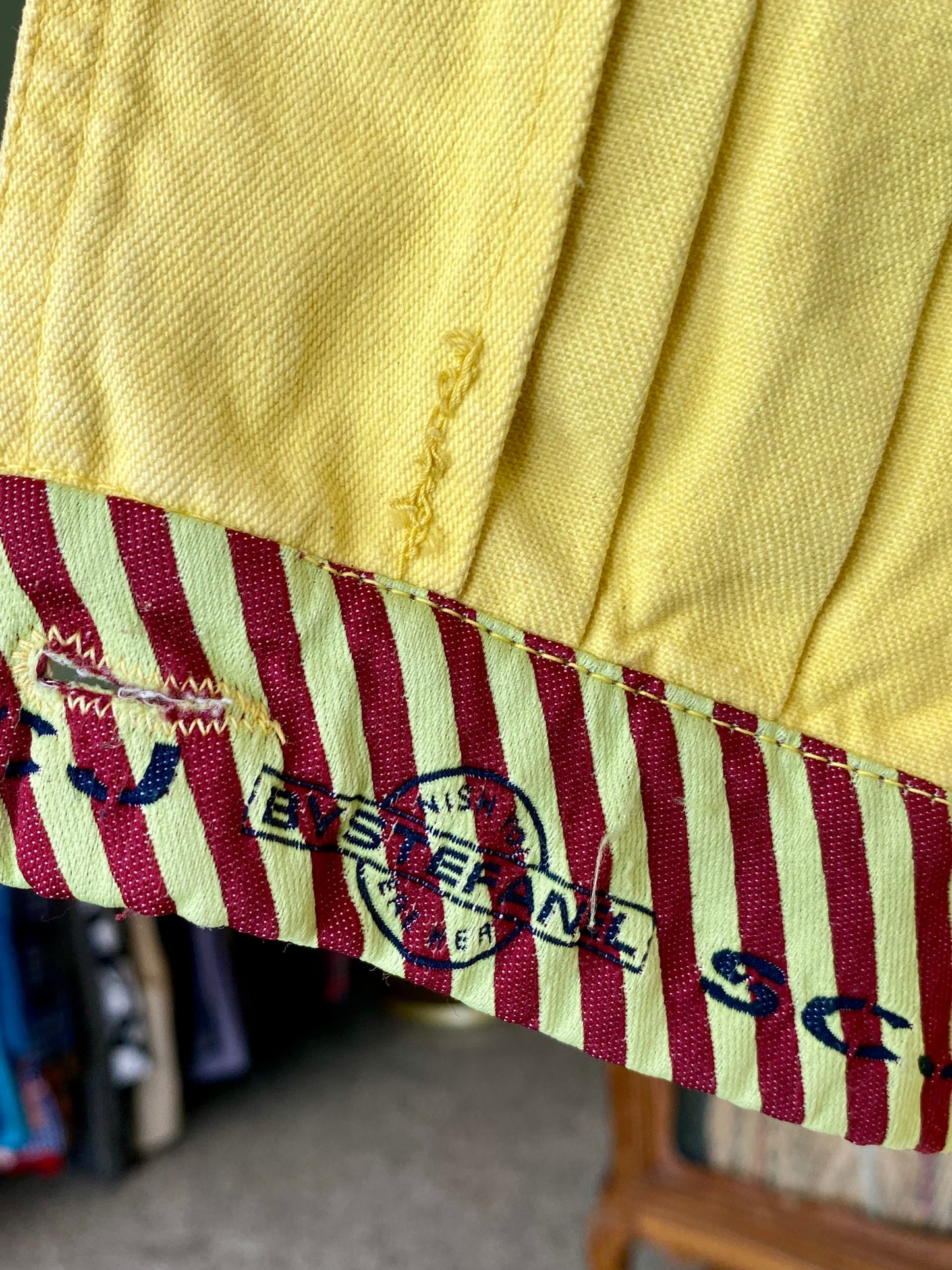 Completo denim giallo anni ‘90 - TG. 38