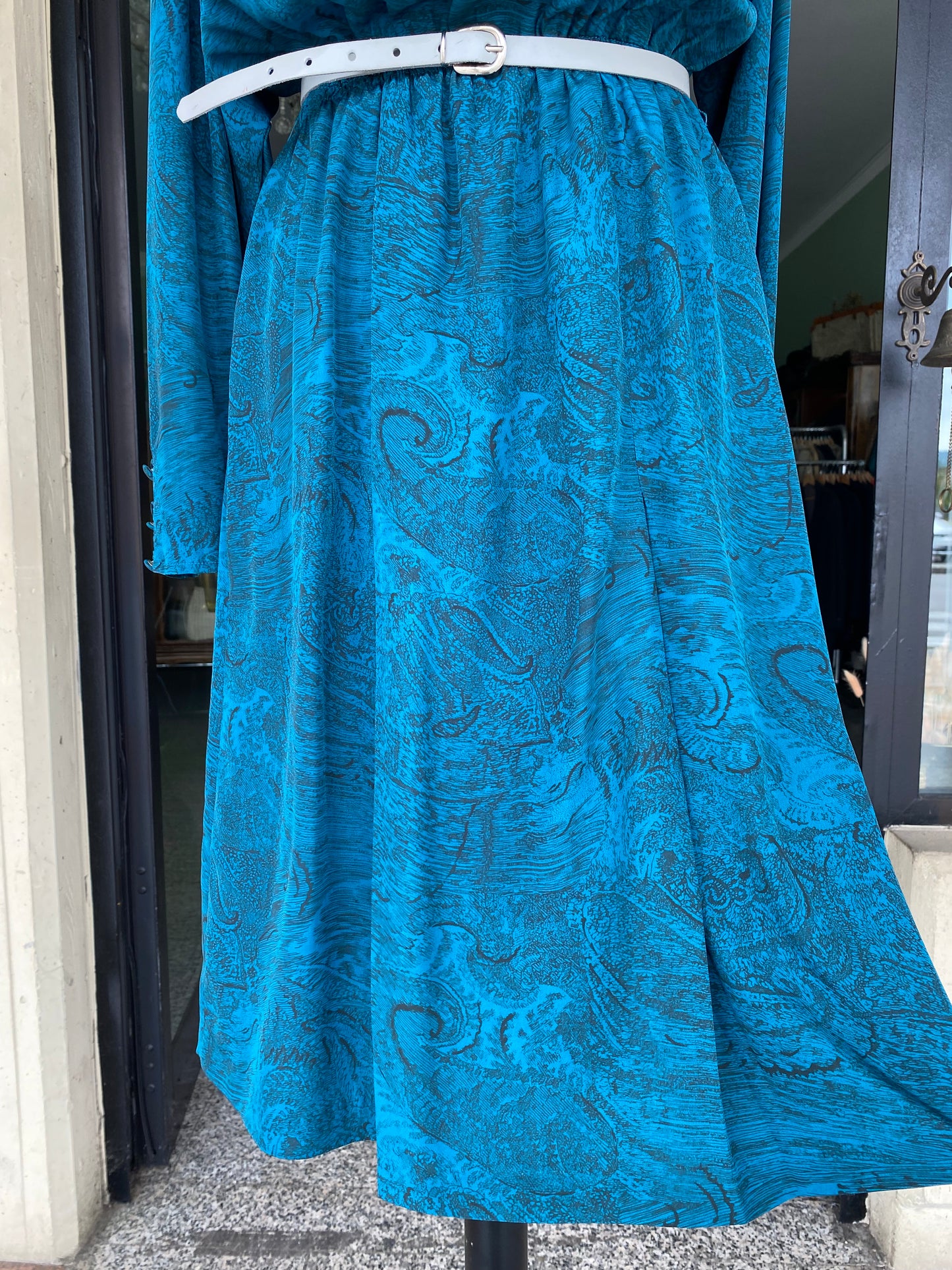 Abito sartoriale anni ’80 in pura seta - TG. 42/44