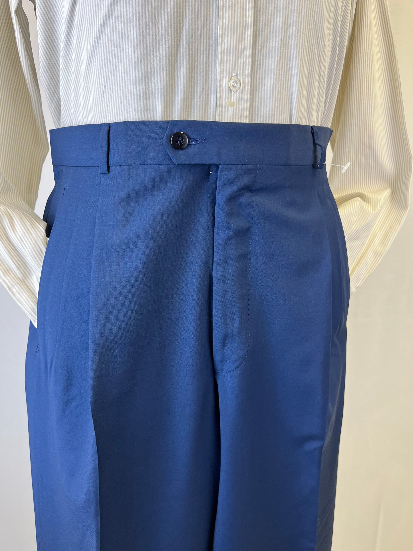 Calzoni lana blu tg. 48