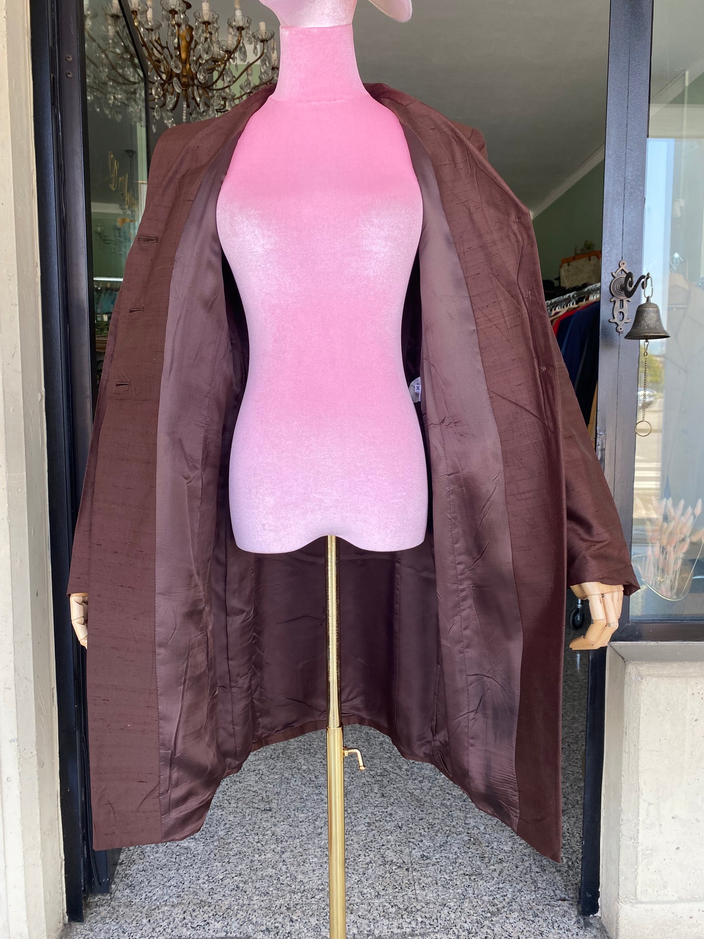 Soprabito in shantung di seta - TG. 42