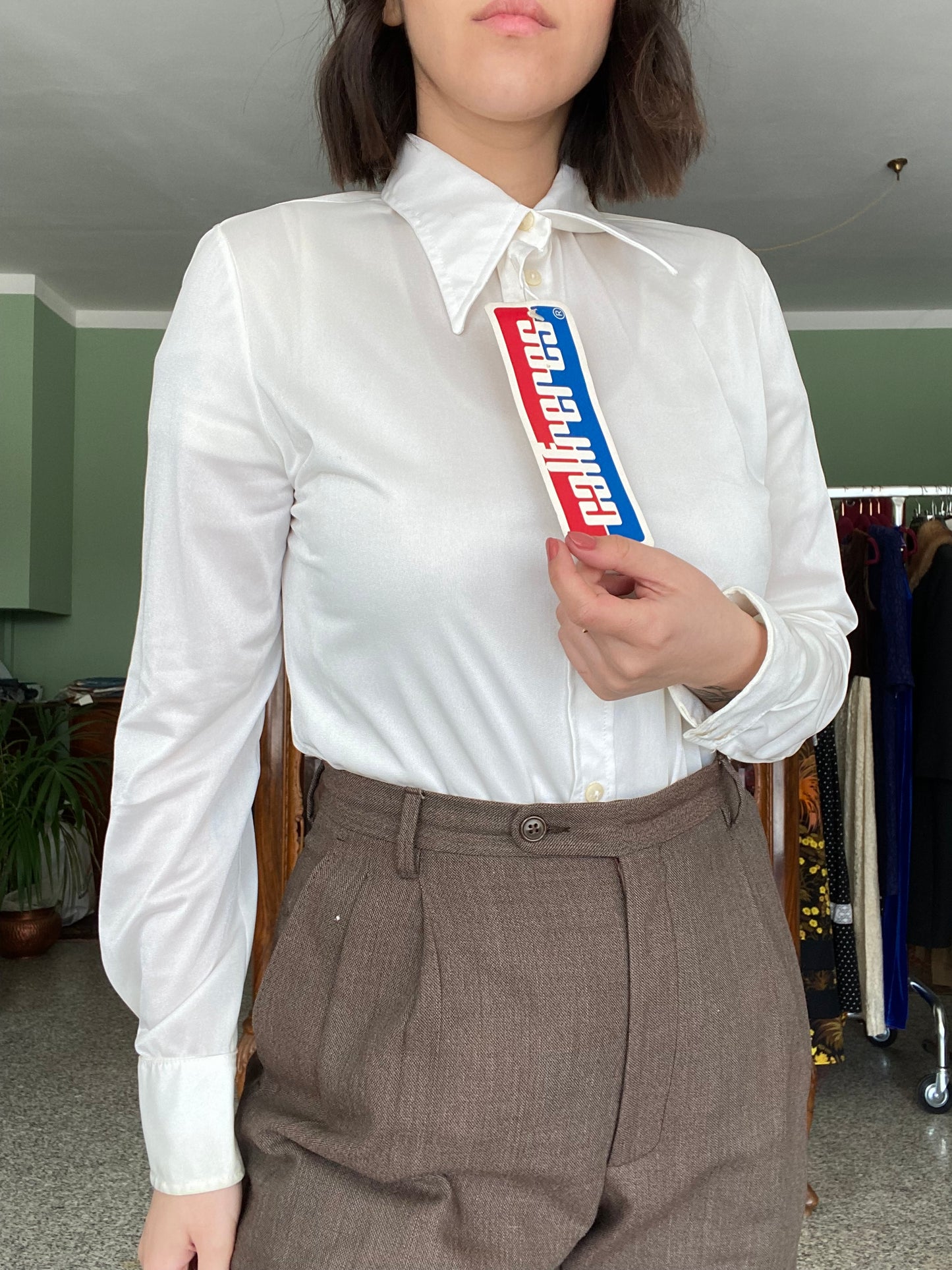 Camicia bianca anni ‘70 - TG. 40/42