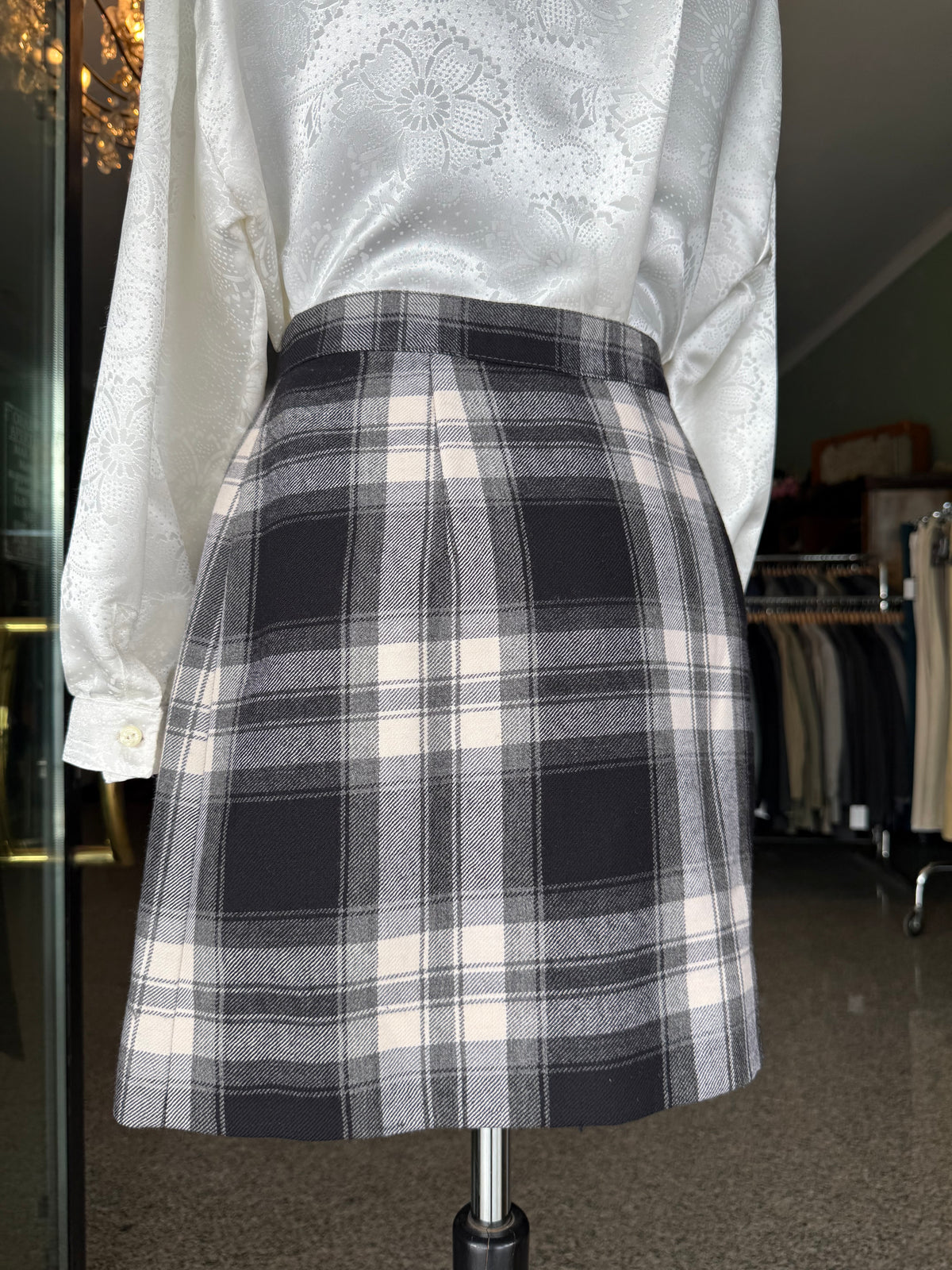 Minigonna in lana tartan - TG. 40