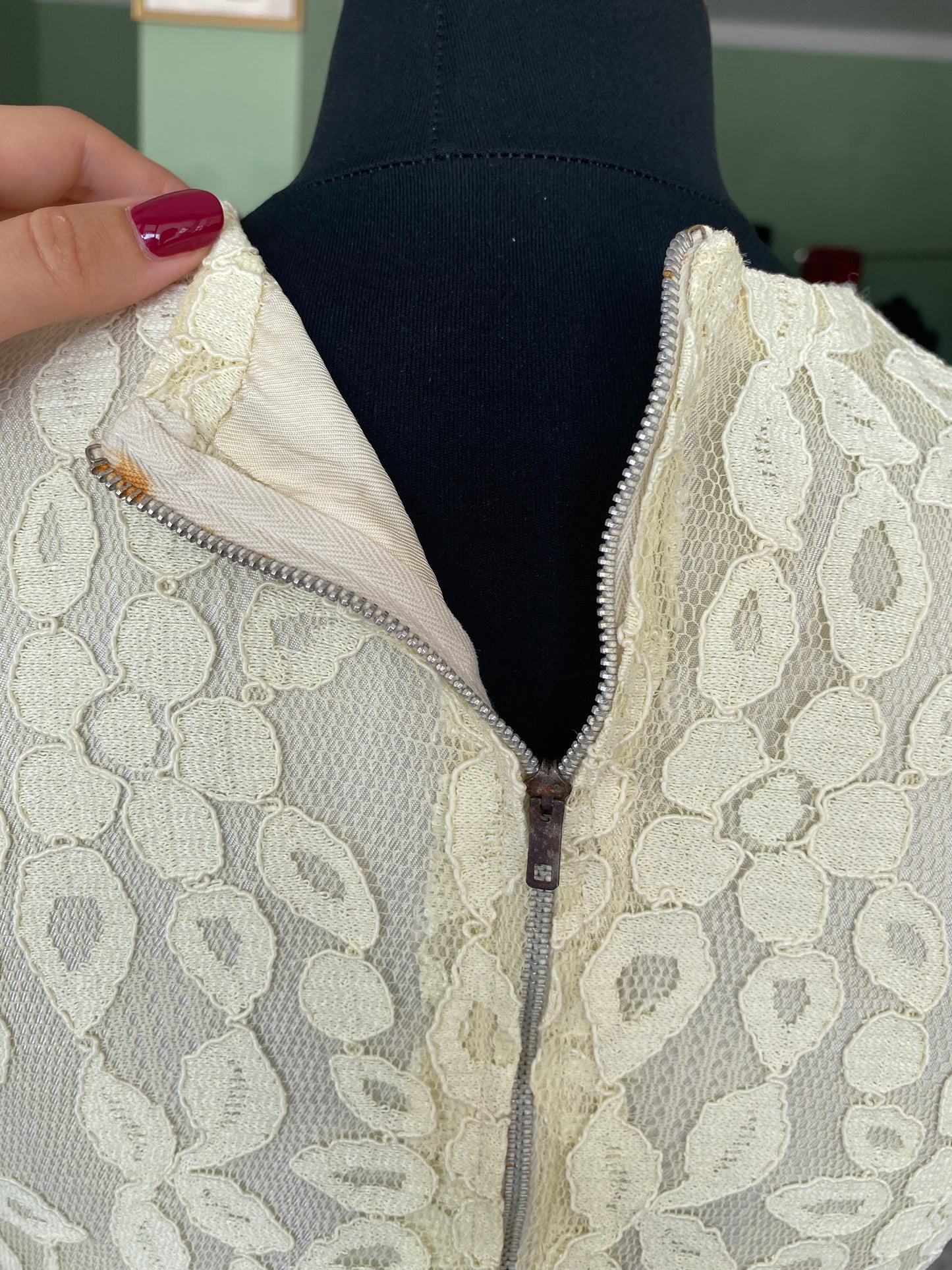 Tubino in pizzo anni ‘60 - TG. 40