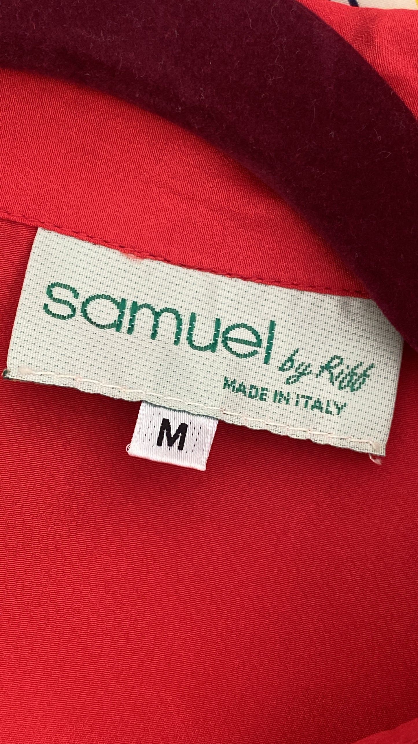 Camicia classica rossa seta - TG. 42/44