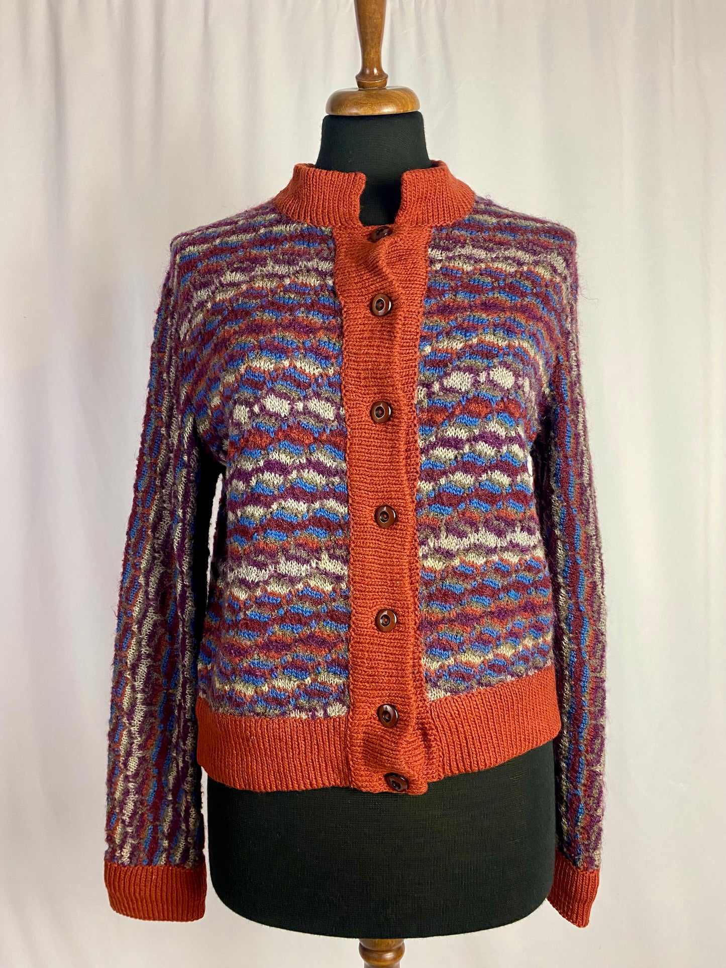 Set anni ‘70 cardigan + gonna - TG. 44
