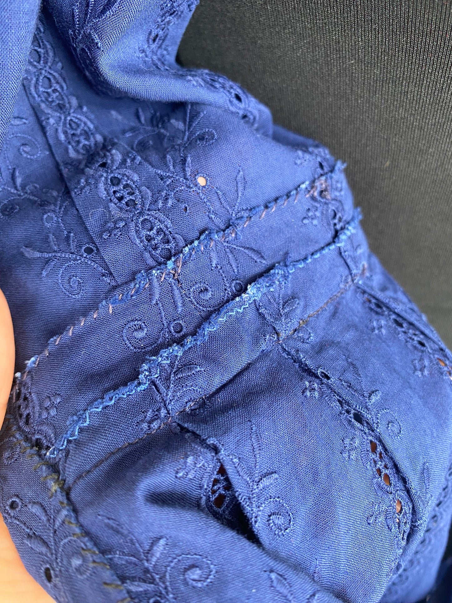 Abito anni ‘50 blu - Prenotato