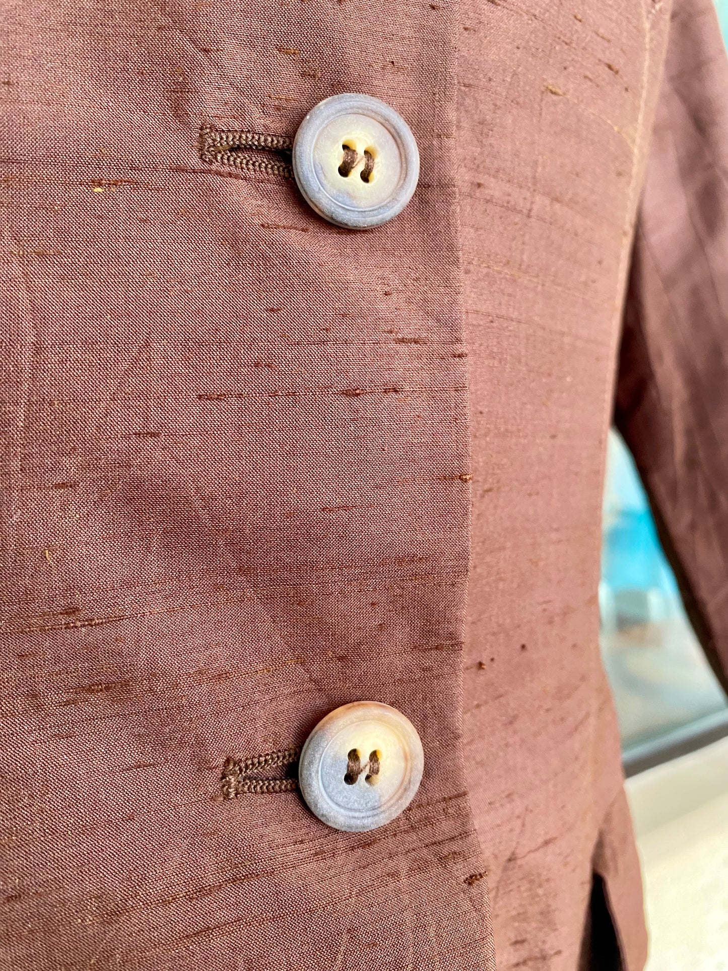 Soprabito in shantung di seta - TG. 42