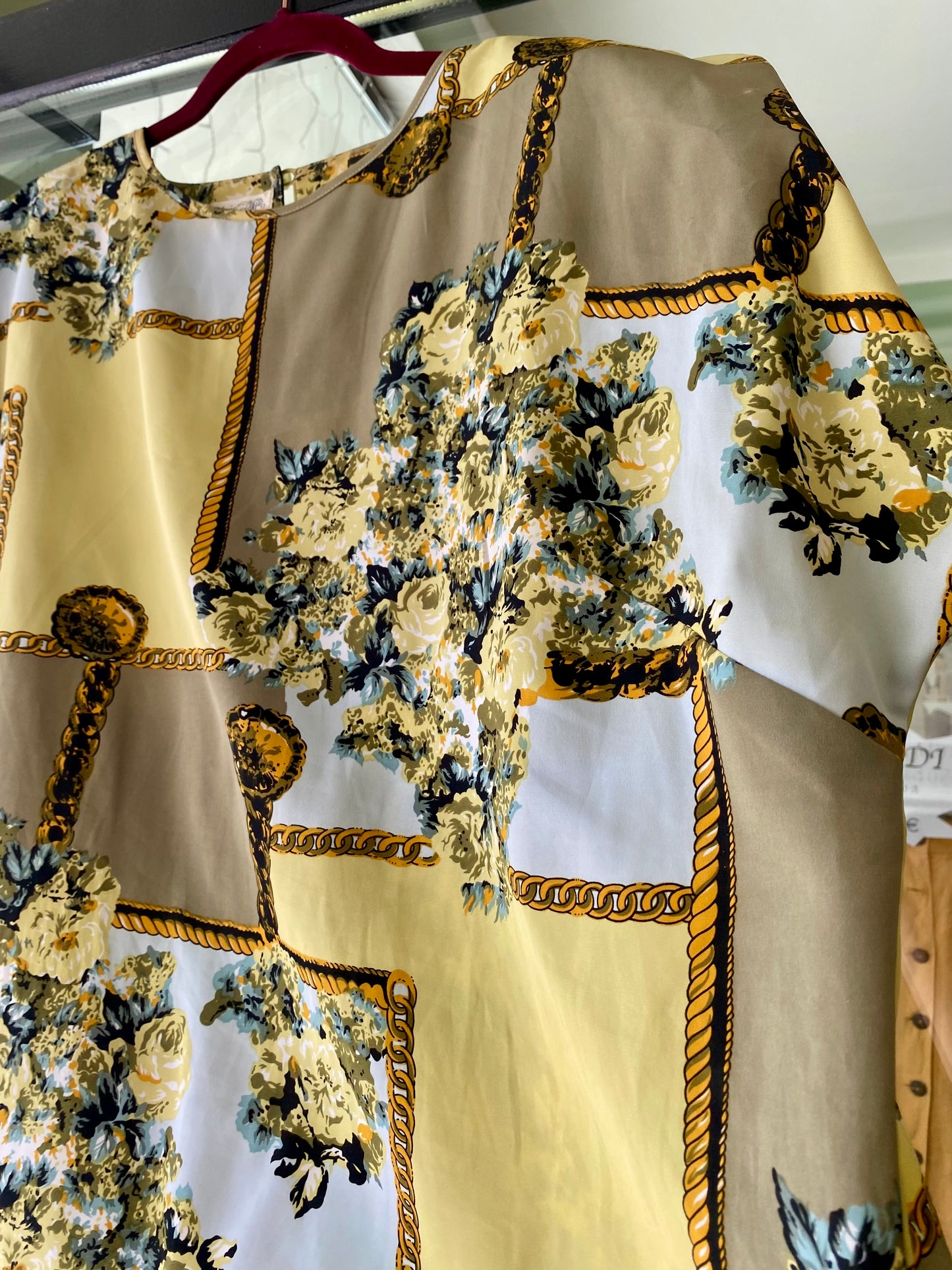 Camicia anni ‘80 barocca - TG. 48/50 circa