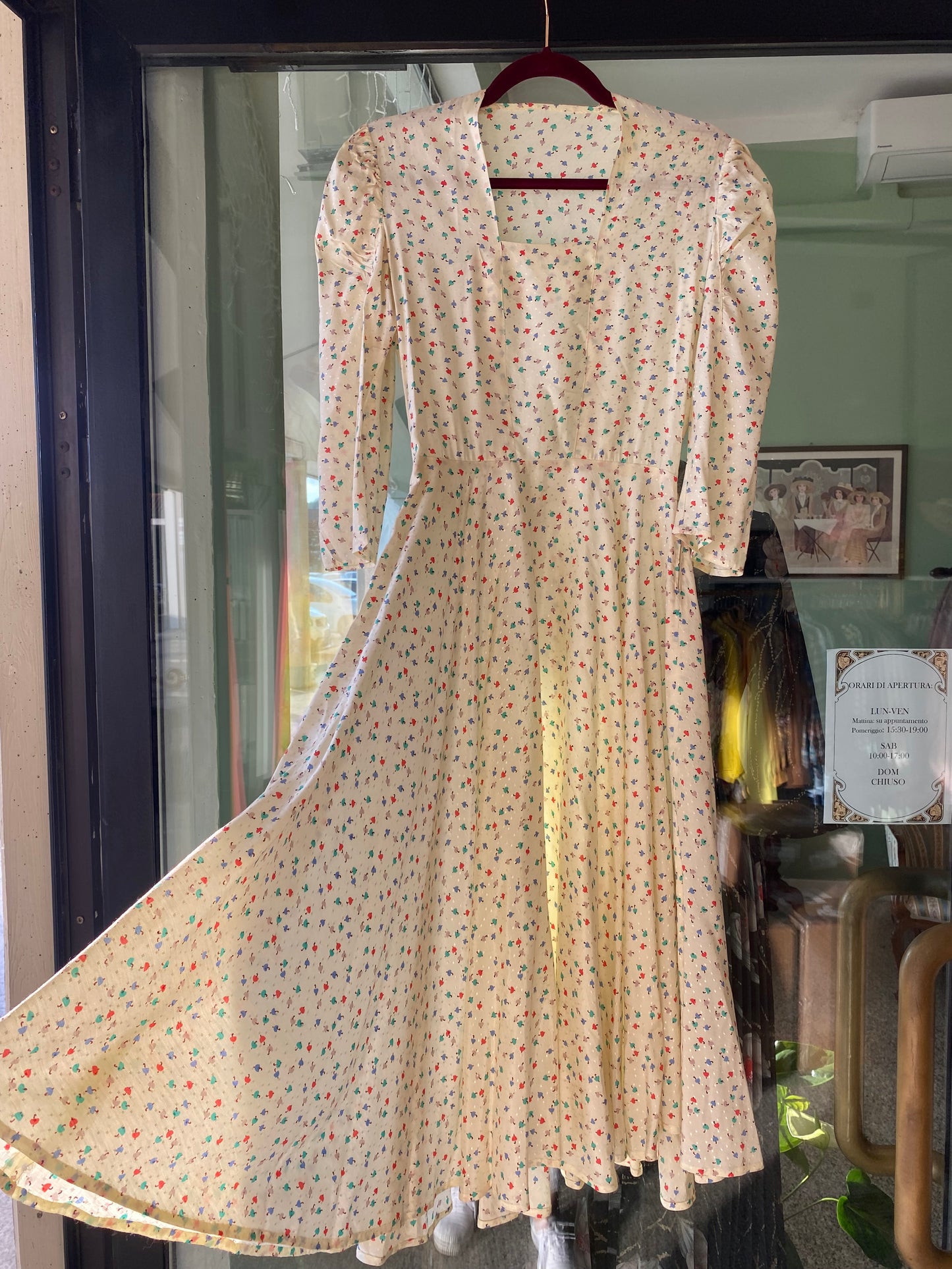 Abito anni ‘50 con ombrellini ☂️- TG. 38 (XS)