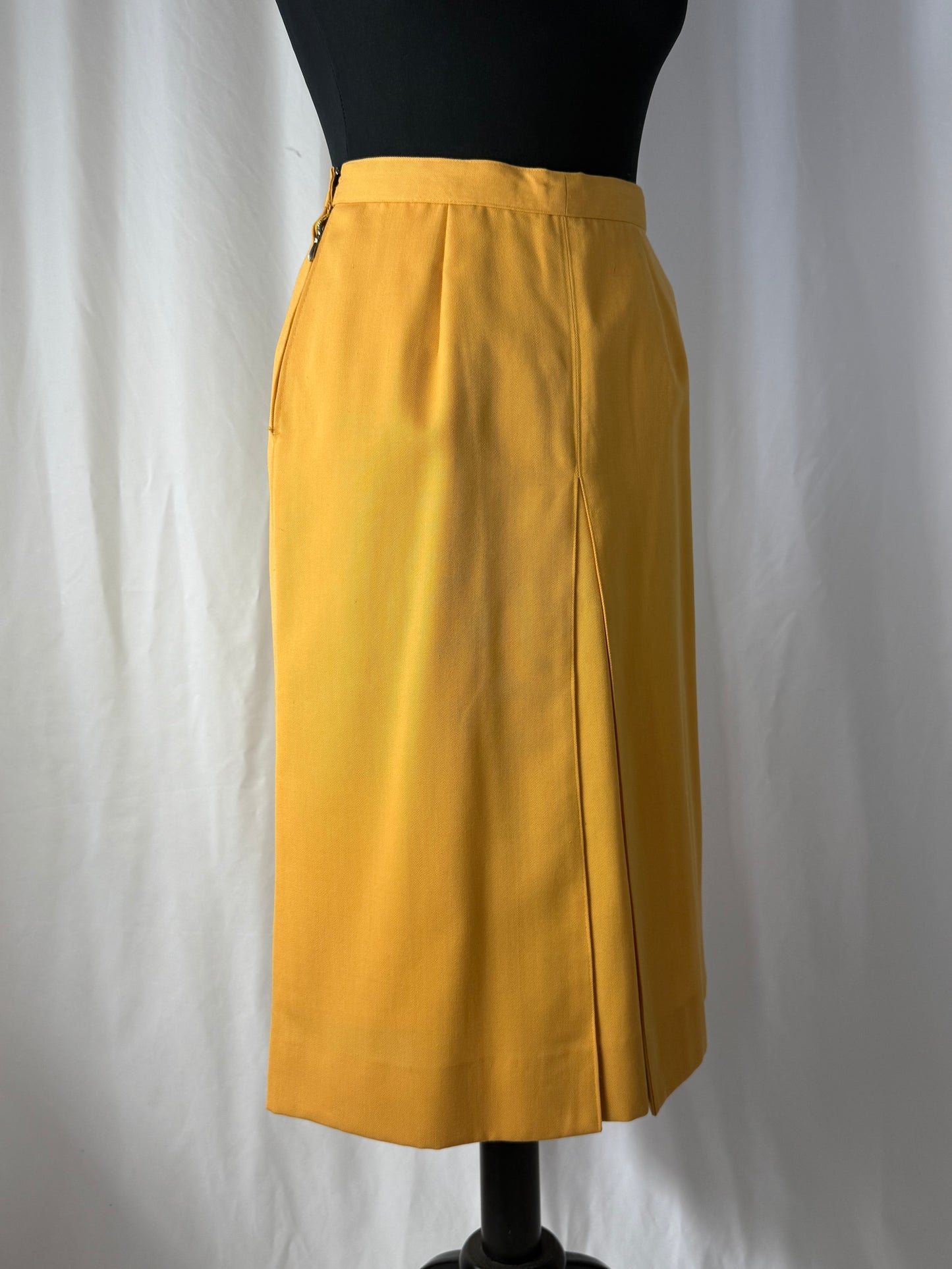 Tailleur anni ‘70 giallo ocra - TG. 40
