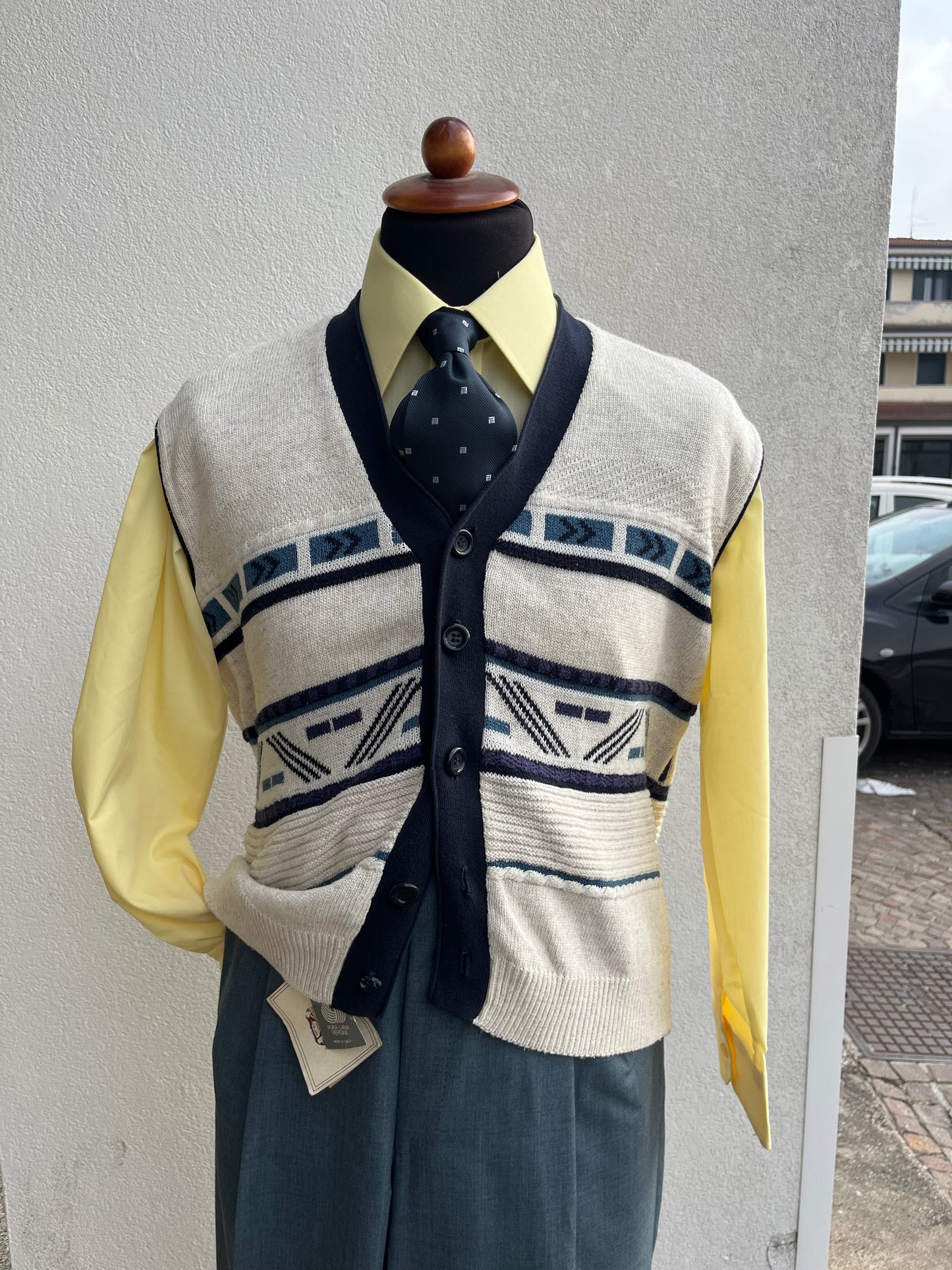 Gilet in maglia anni ‘80