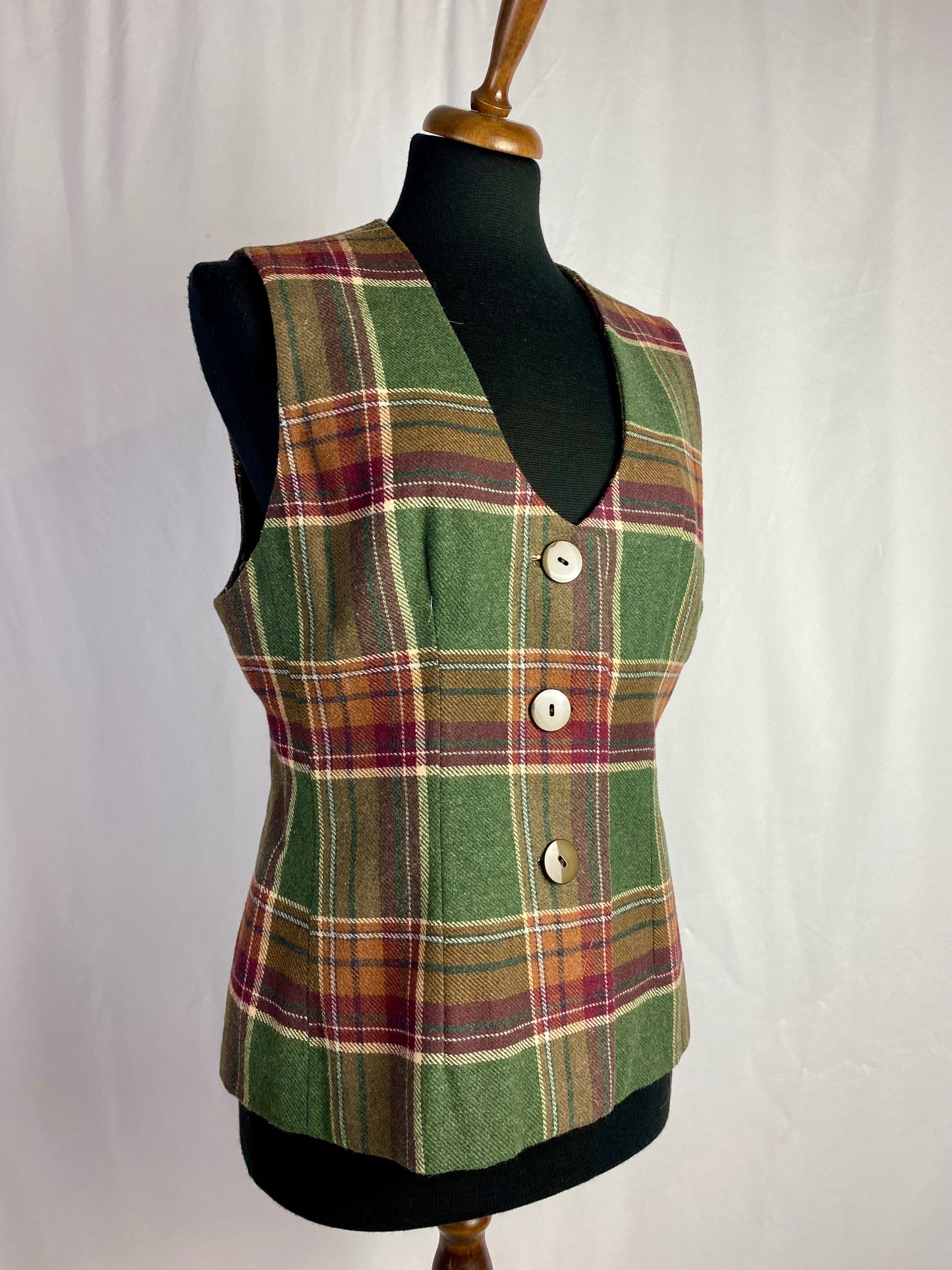 Gilet tartan - TG. 42/44
