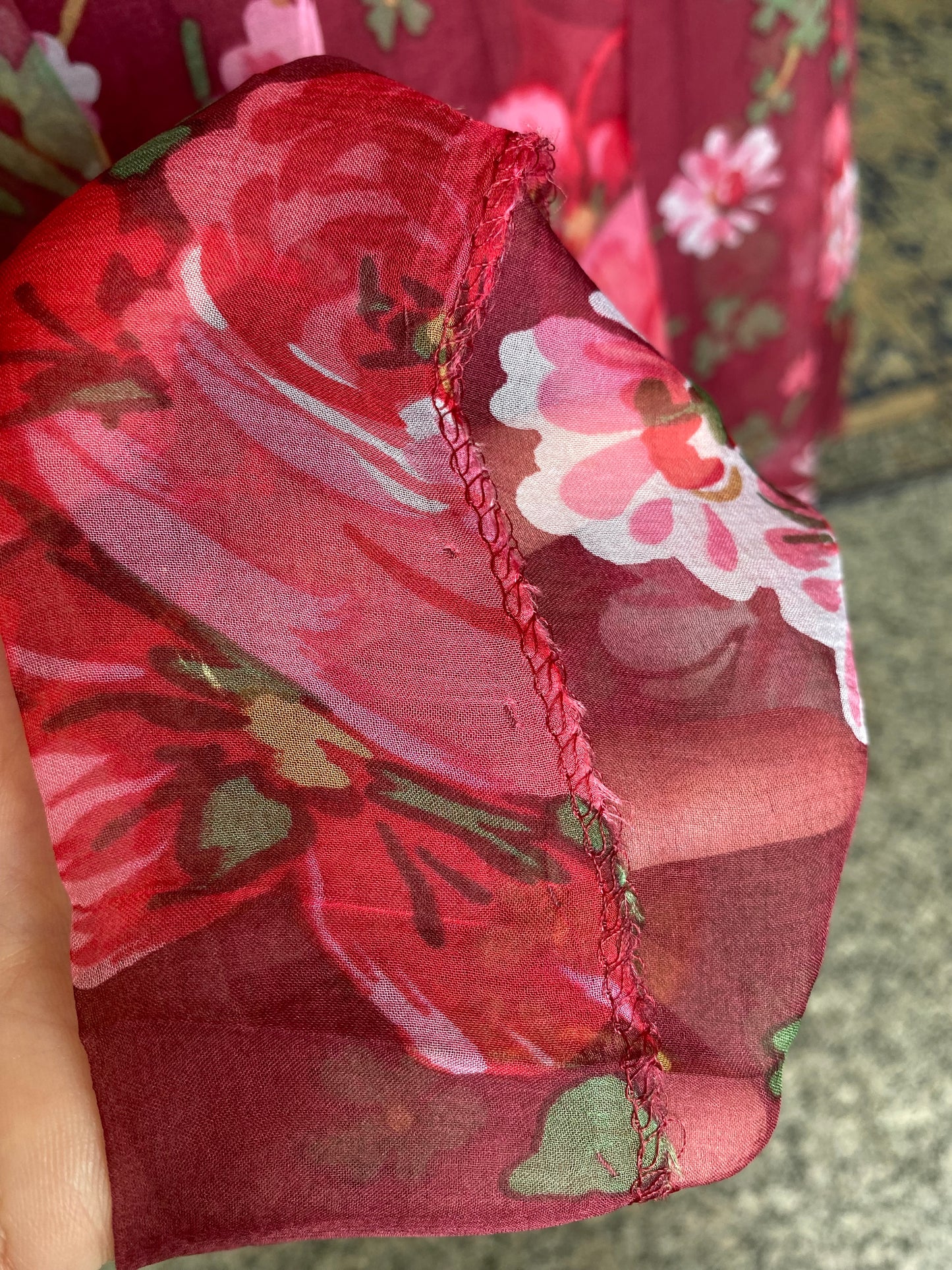 Abito borgogna- TG. 40