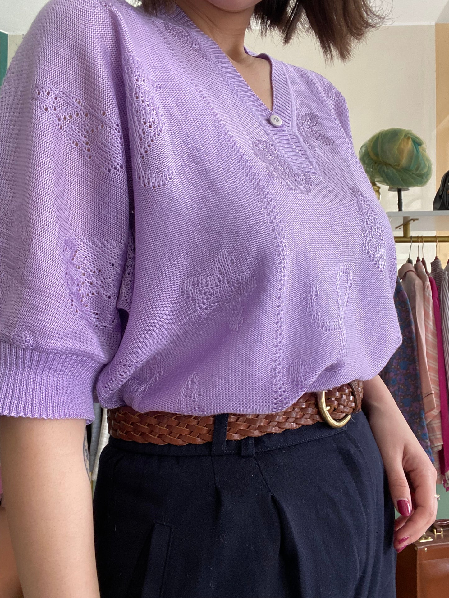 Blusa lilla - TG. da 46 a 54