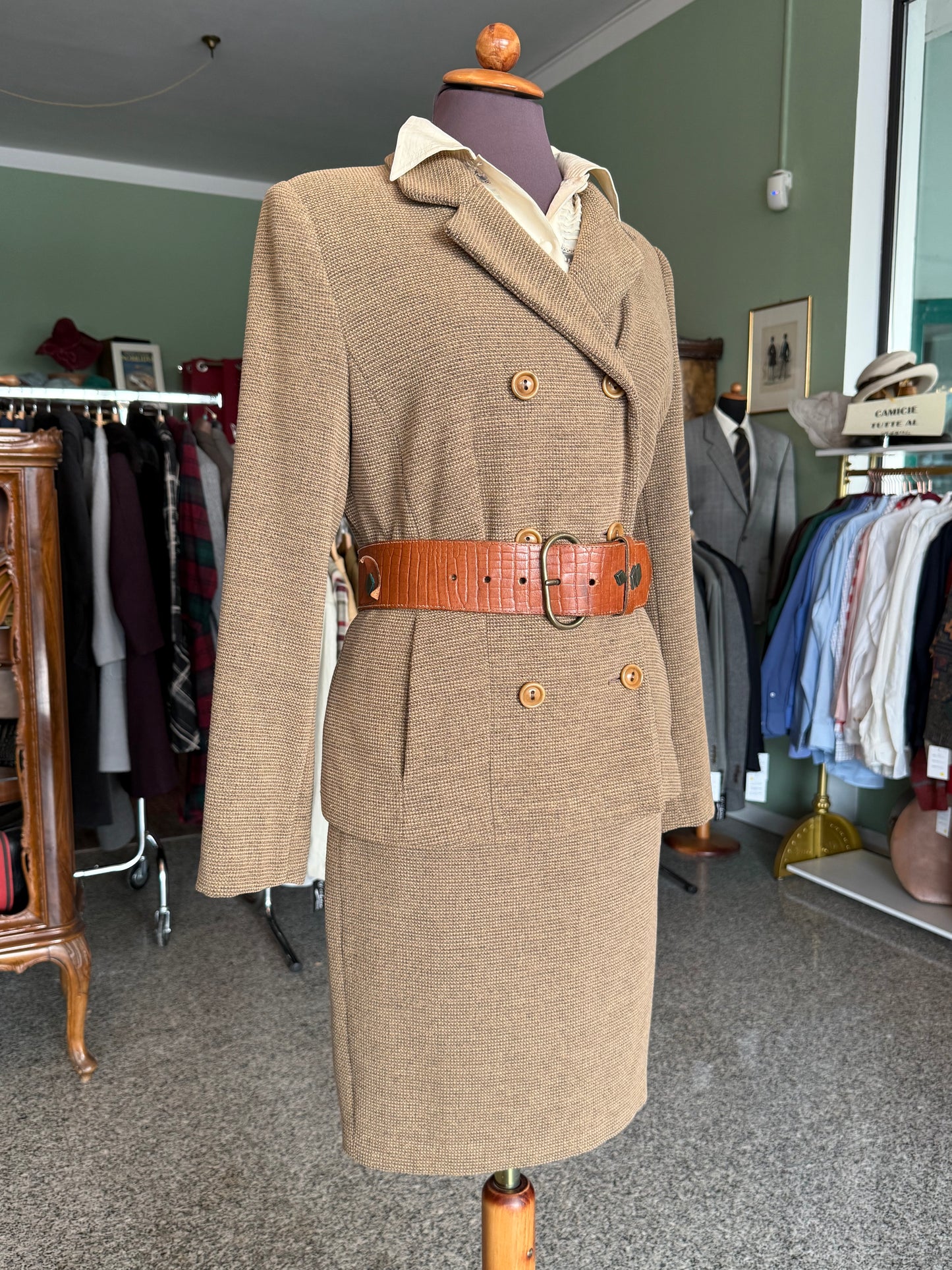 Tailleur sabbia anni ‘80/‘90 - TG. 42