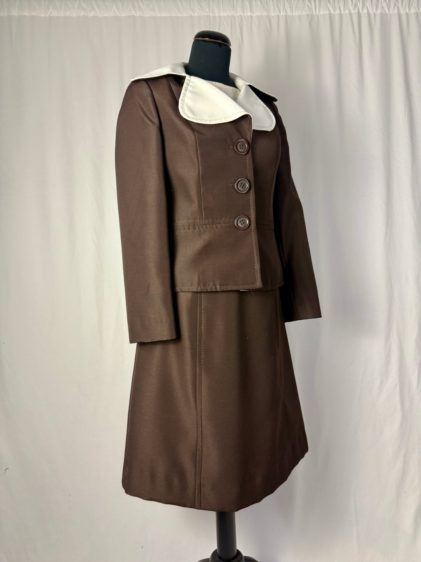 Tailleur anni ’60/‘70 con giacca e abito coordinato - TG. 38