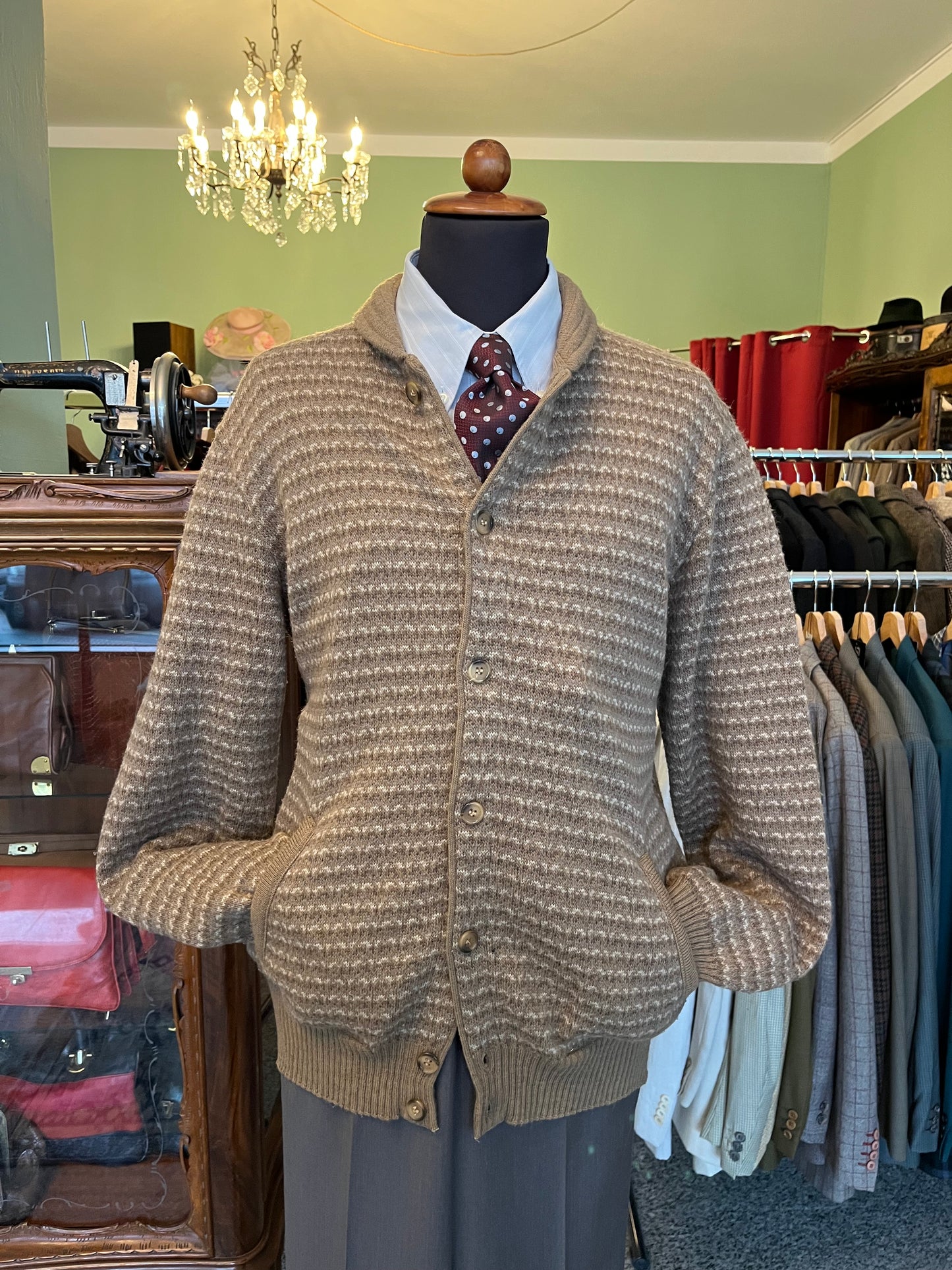 Cardigan anni '70 tg. L-XL